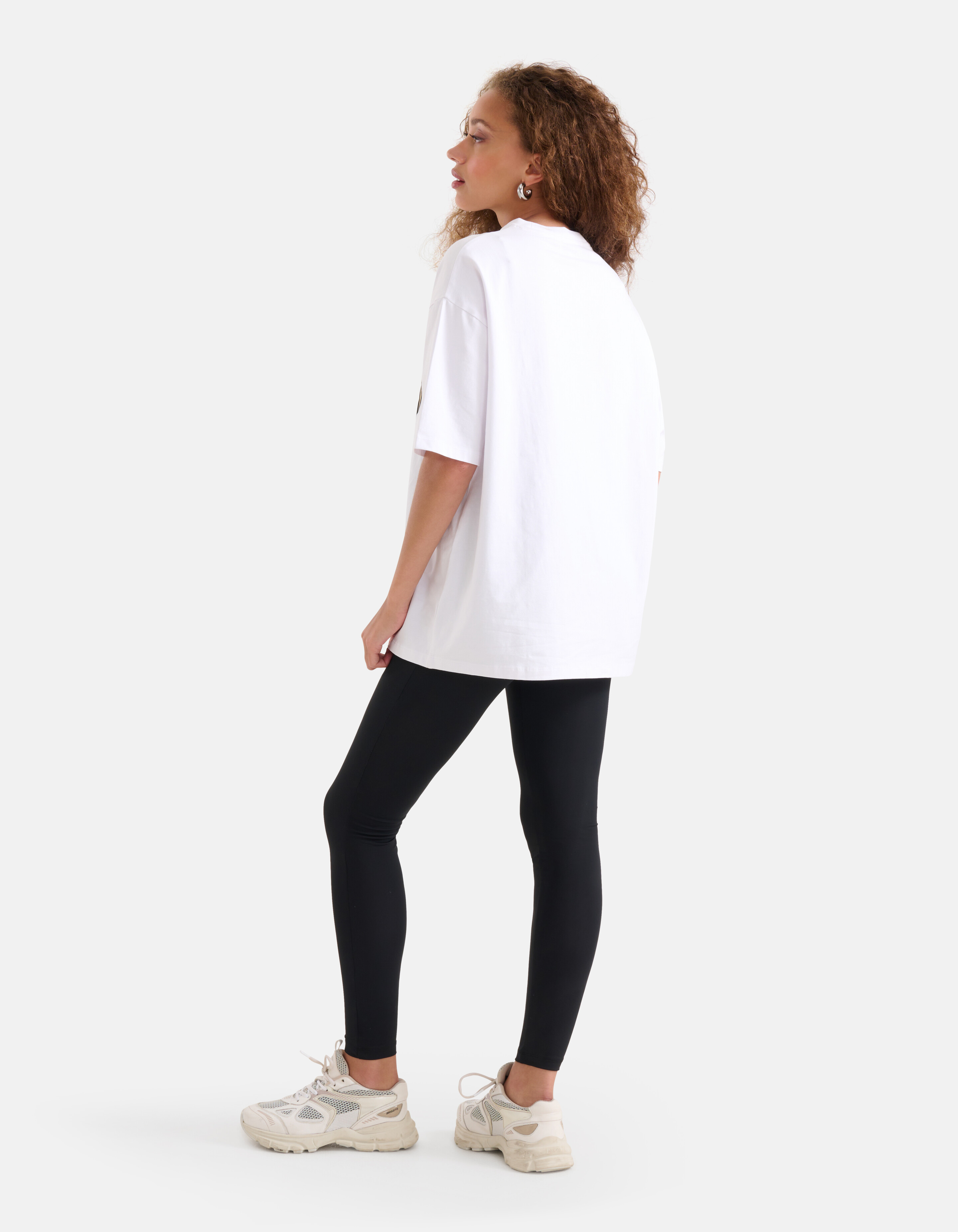 Velvet Artwork T-shirt Wit SHOEBY WOMEN