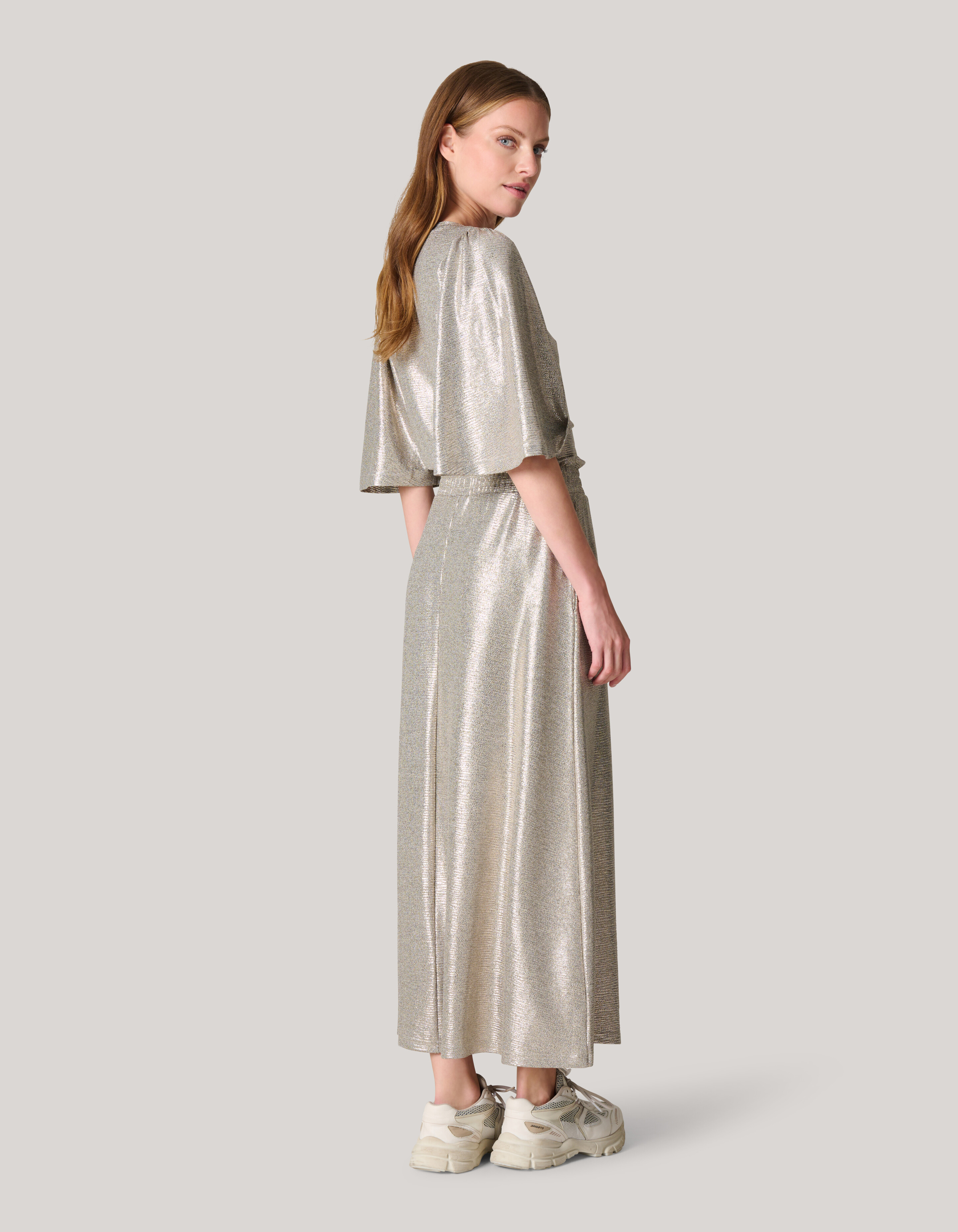 Metallic Rok Zilver SHOEBY WOMEN
