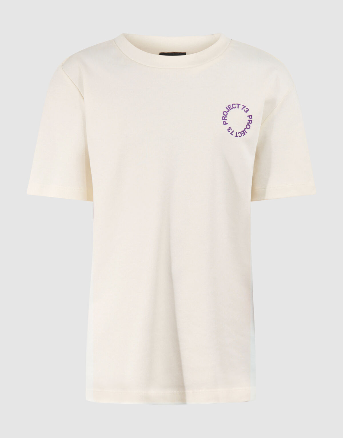 Tekst T-shirt Gebroken Wit SHOEBY BOYS