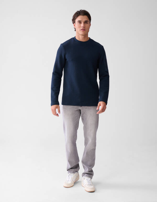 Straight Fit Jeans Grijs L32 SHOEBY MEN