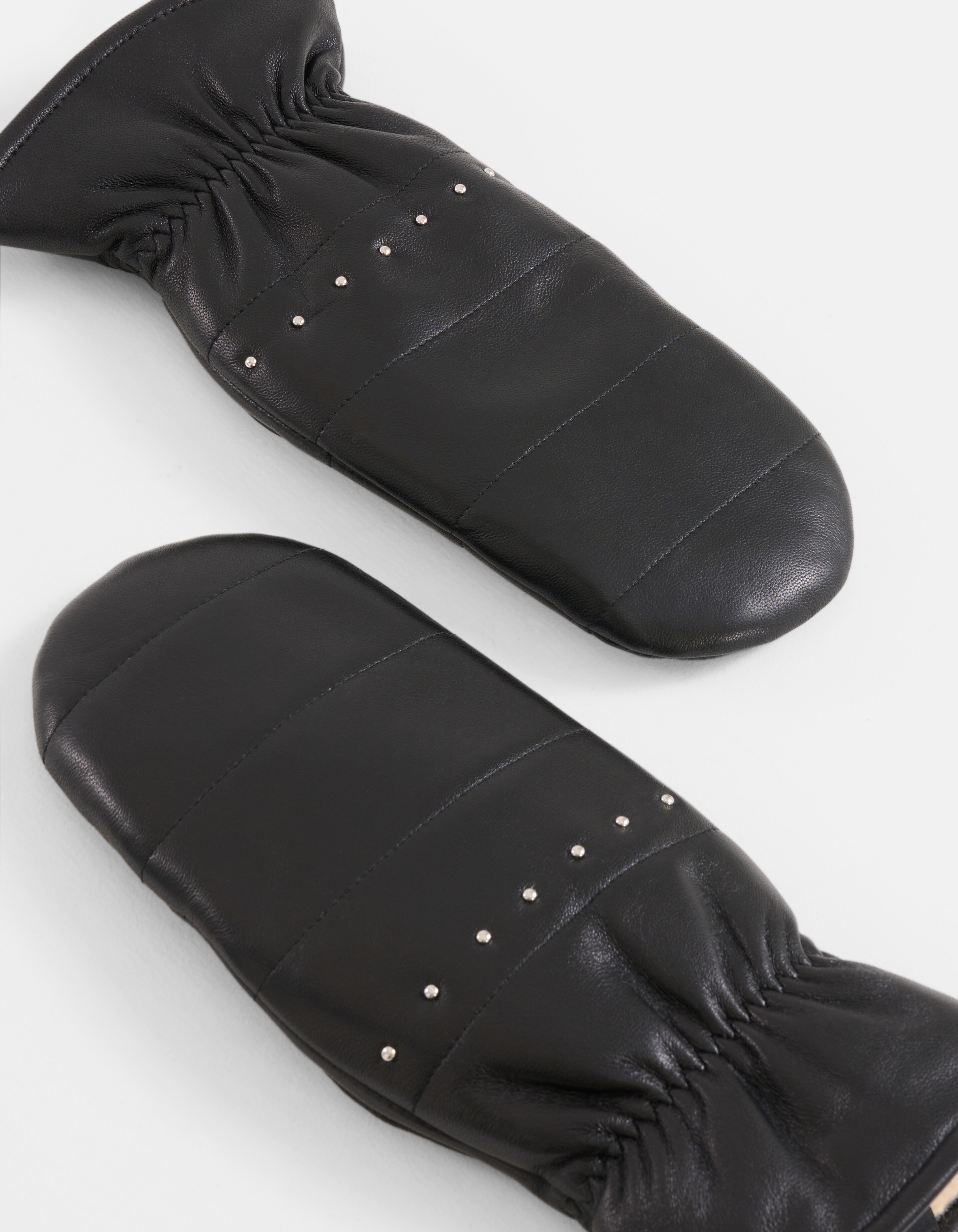 Leren Handschoenen Zwart SHOEBY ACCESSOIRES