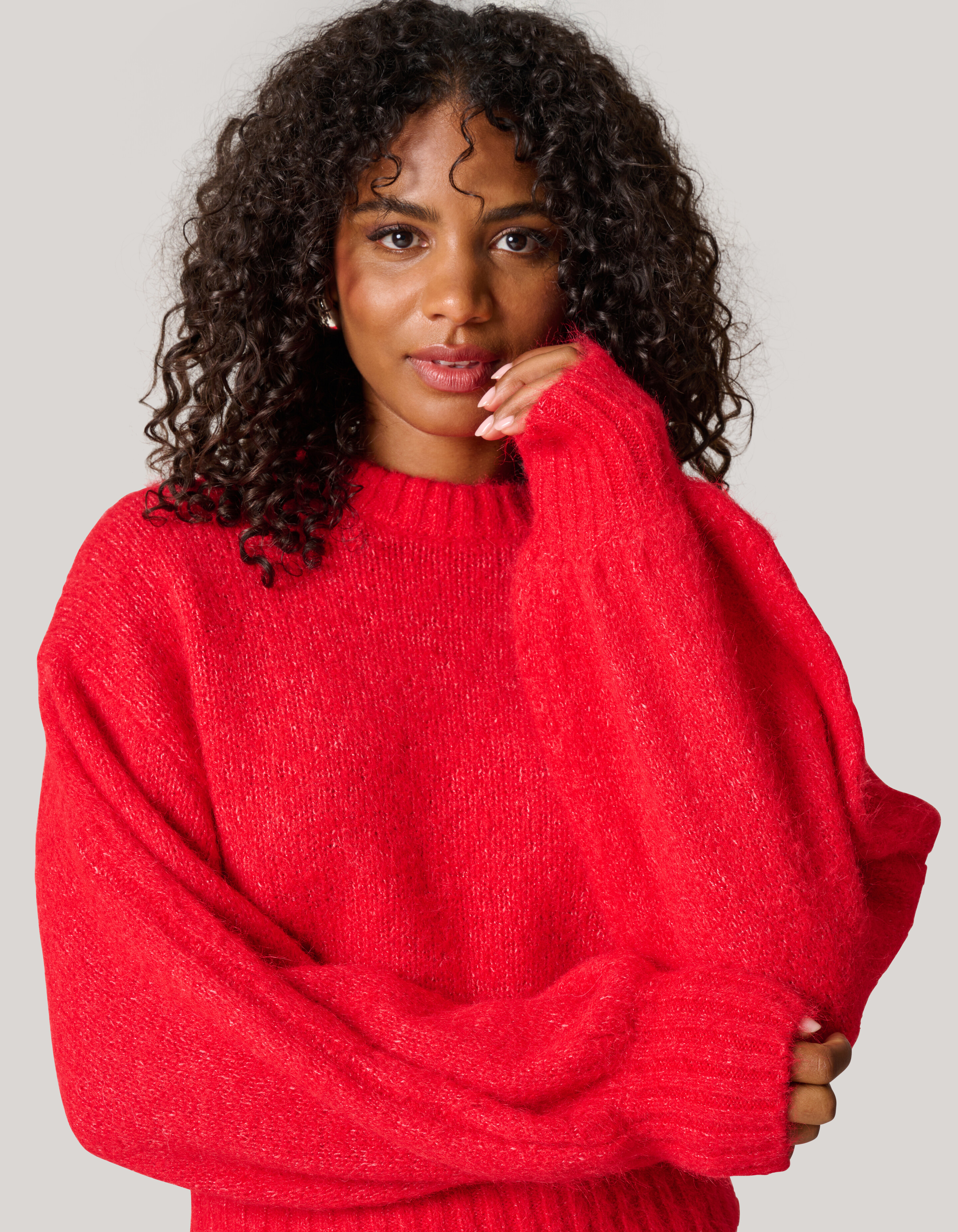 Gebreide Trui Rood SHOEBY WOMEN