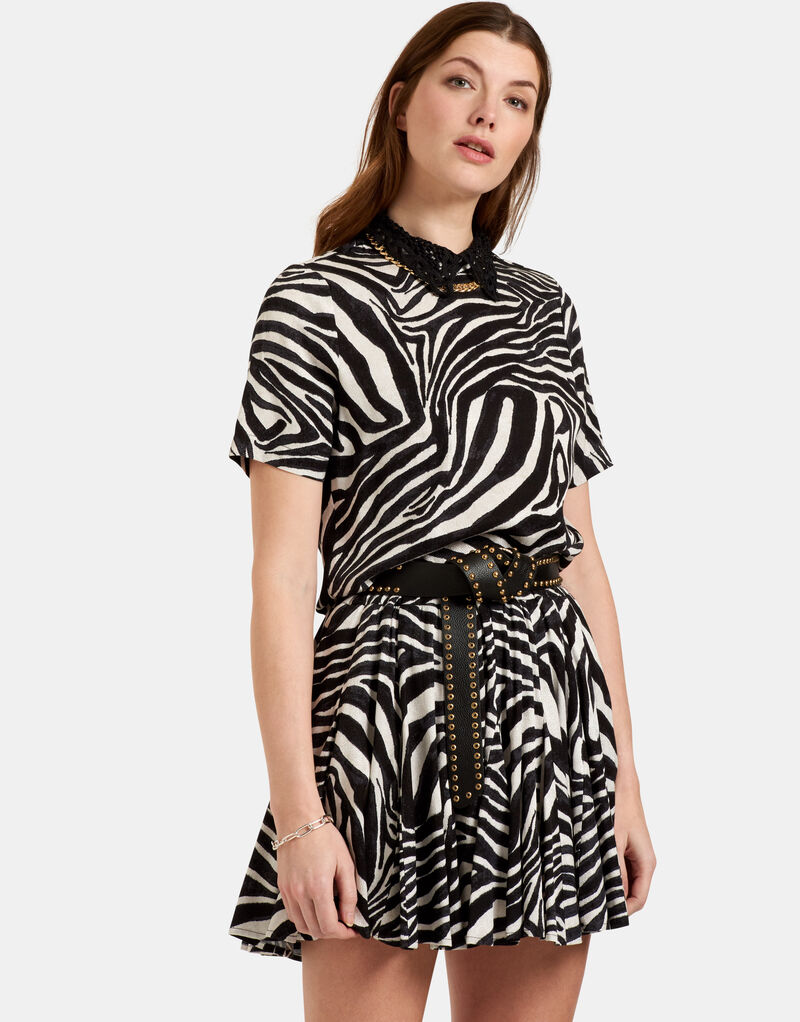 Pippa Zebra Top