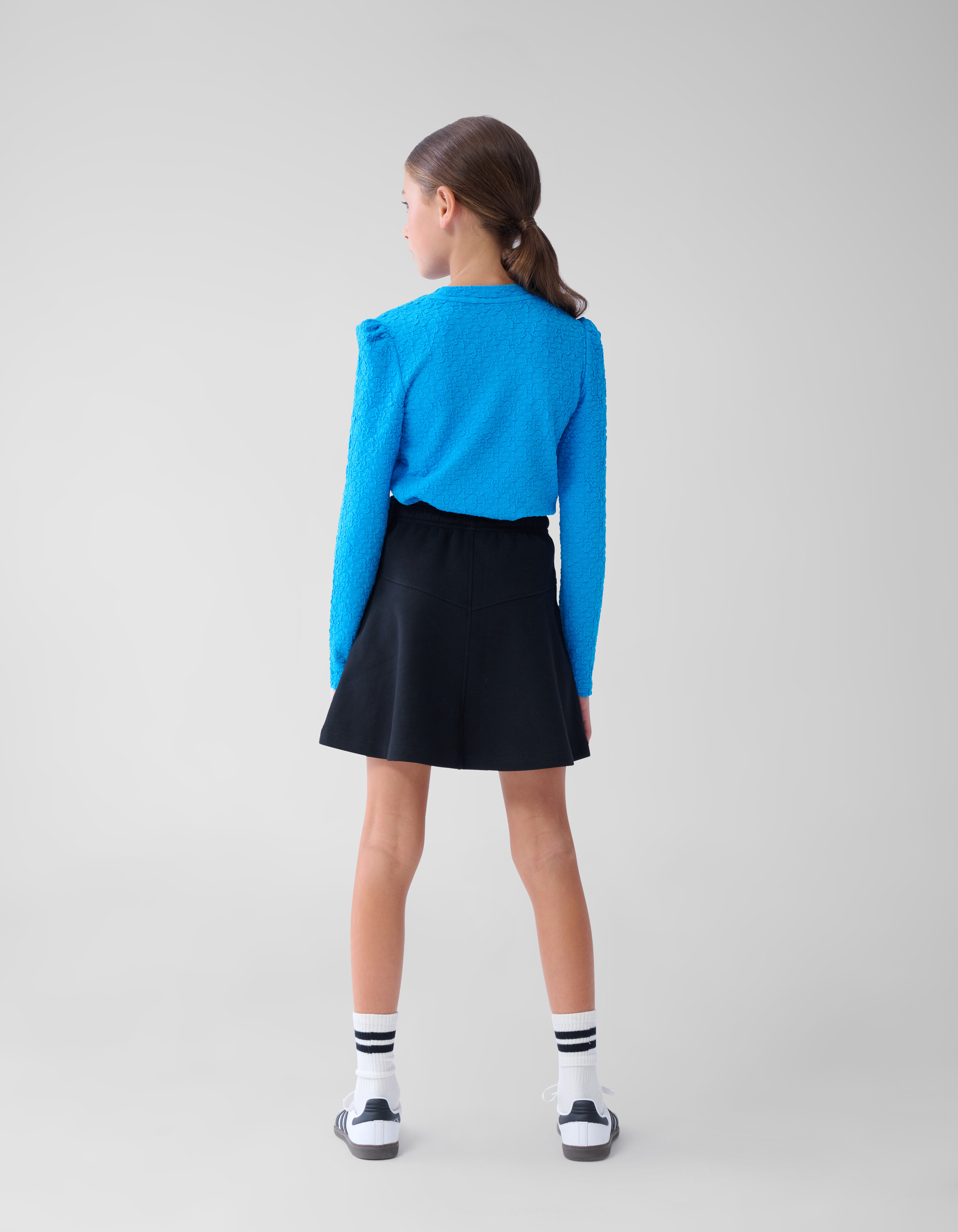Structuur Top Blauw SHOEBY GIRLS