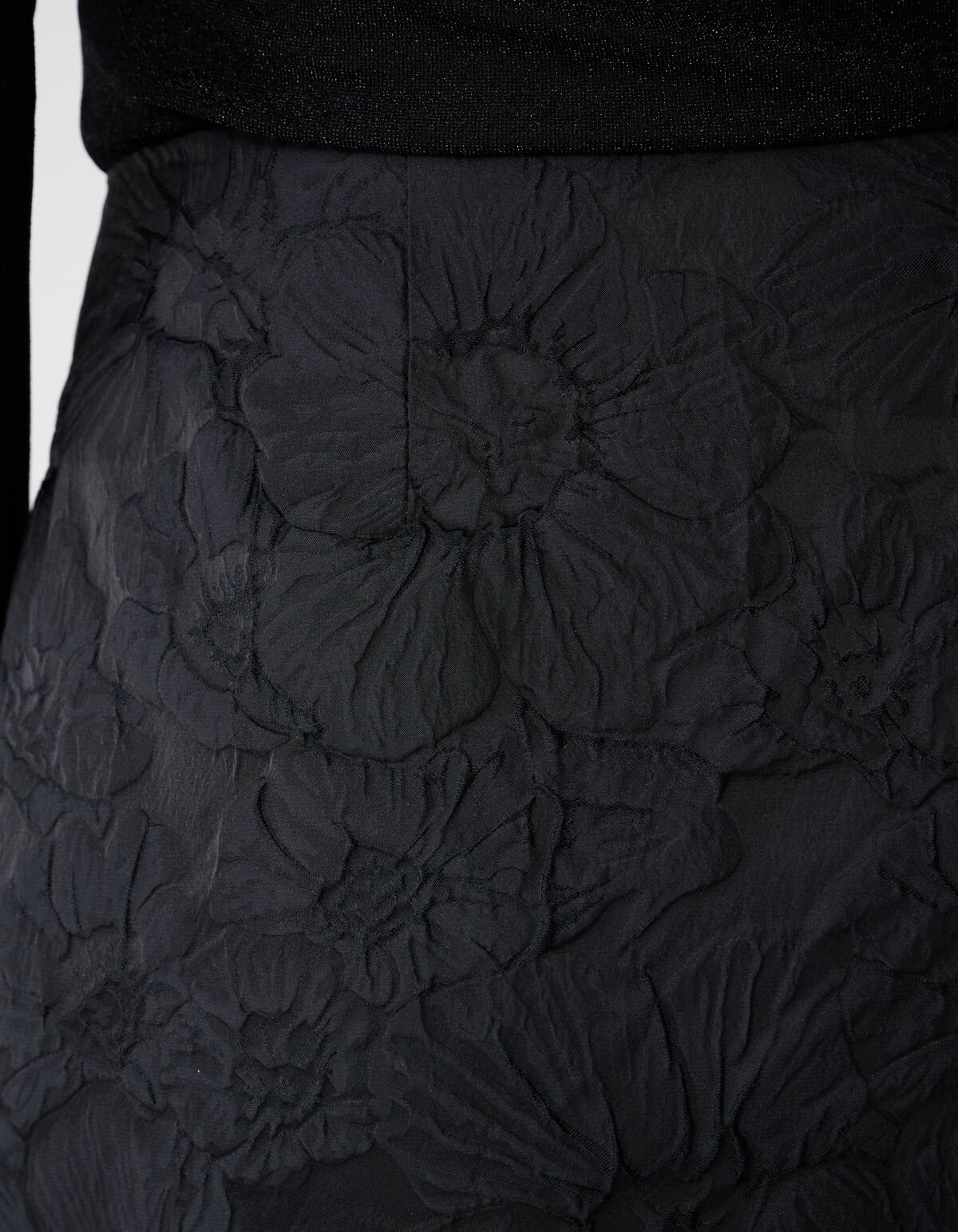 Strik Mini Rok Zwart SHOEBY WOMEN