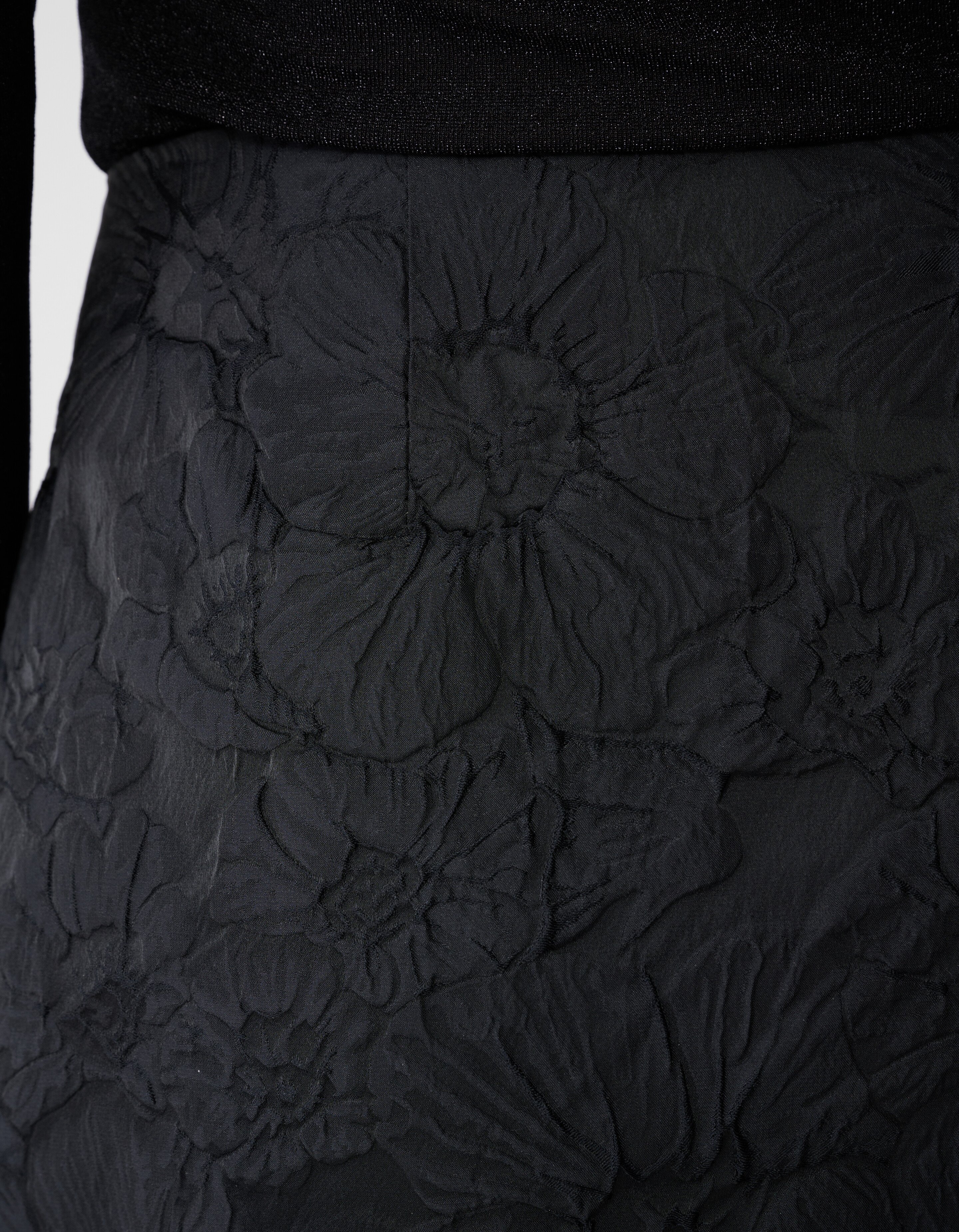 Strik Mini Rok Zwart SHOEBY WOMEN