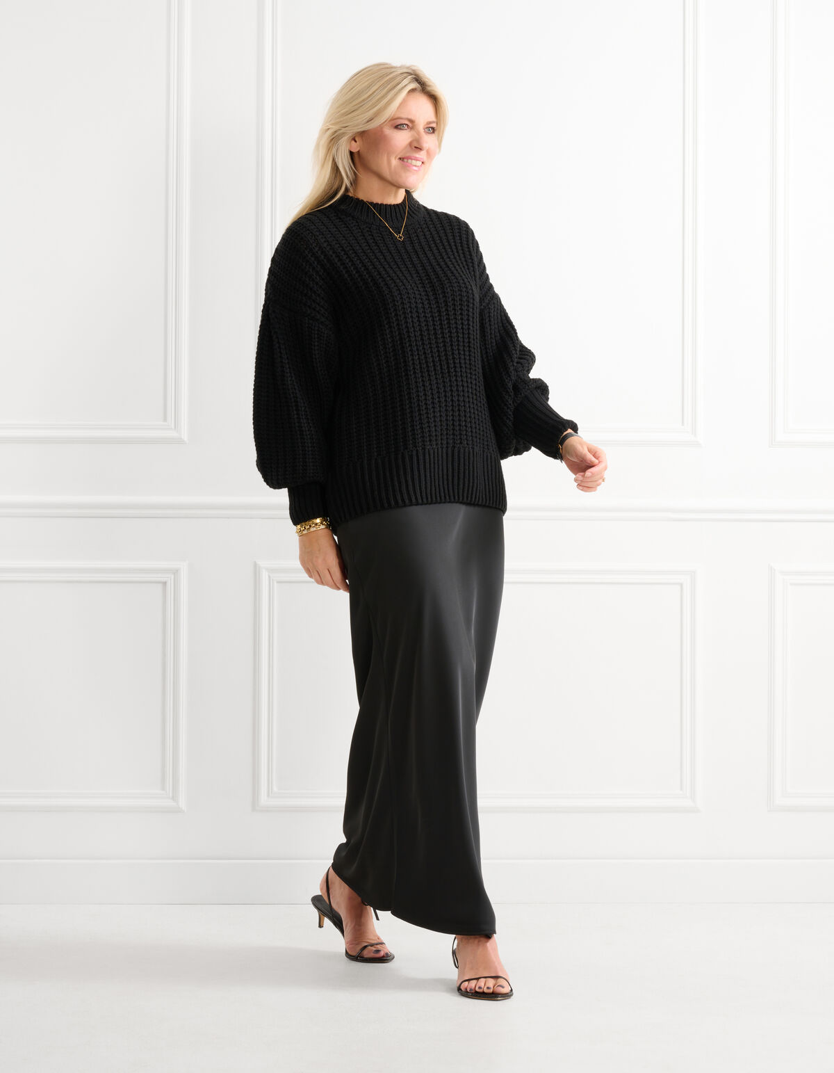Gebreide Trui Zwart SHOEBY WOMEN