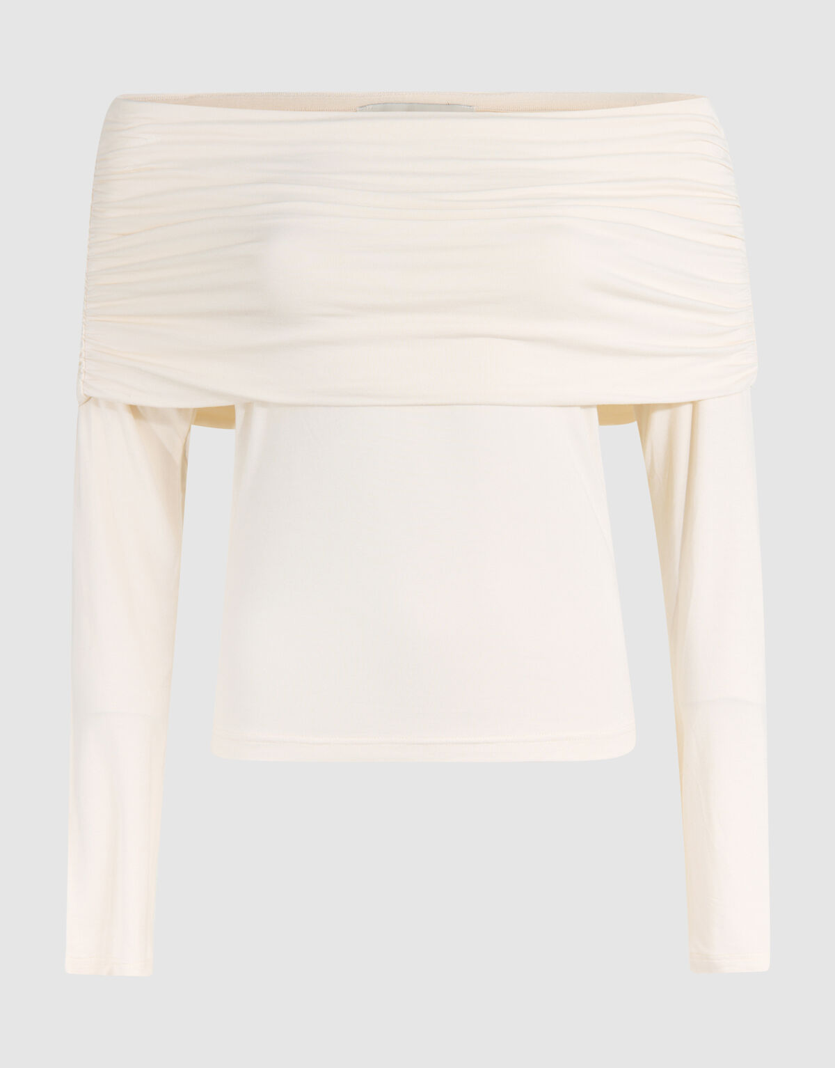 Off-shoulder Top Gebroken Wit SHOEBY WOMEN