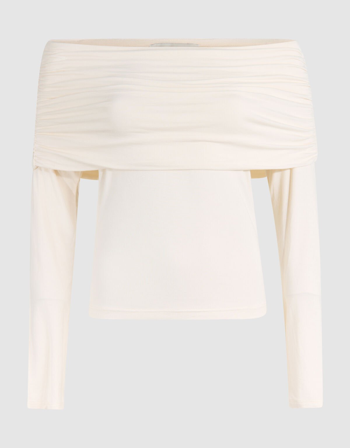 Off-shoulder Top Gebroken Wit By Fred SHOEBY WOMEN