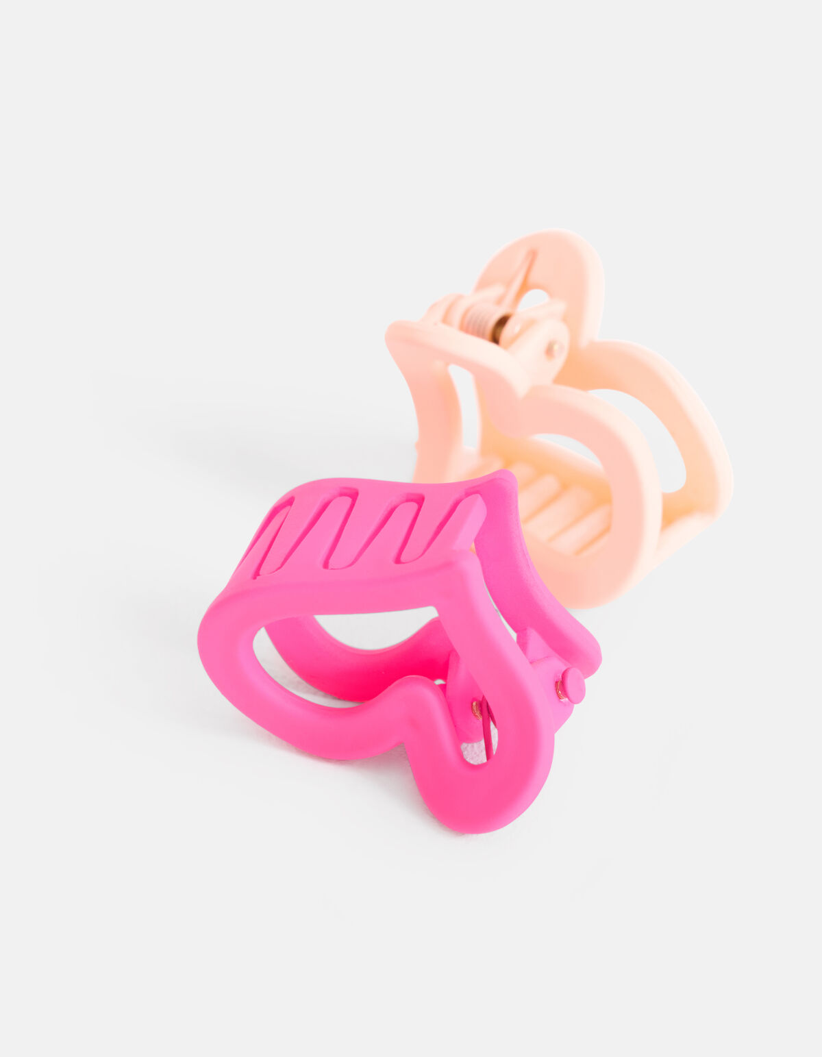 Hartjes Haarclip Set Roze SHOEBY ACCESSOIRES