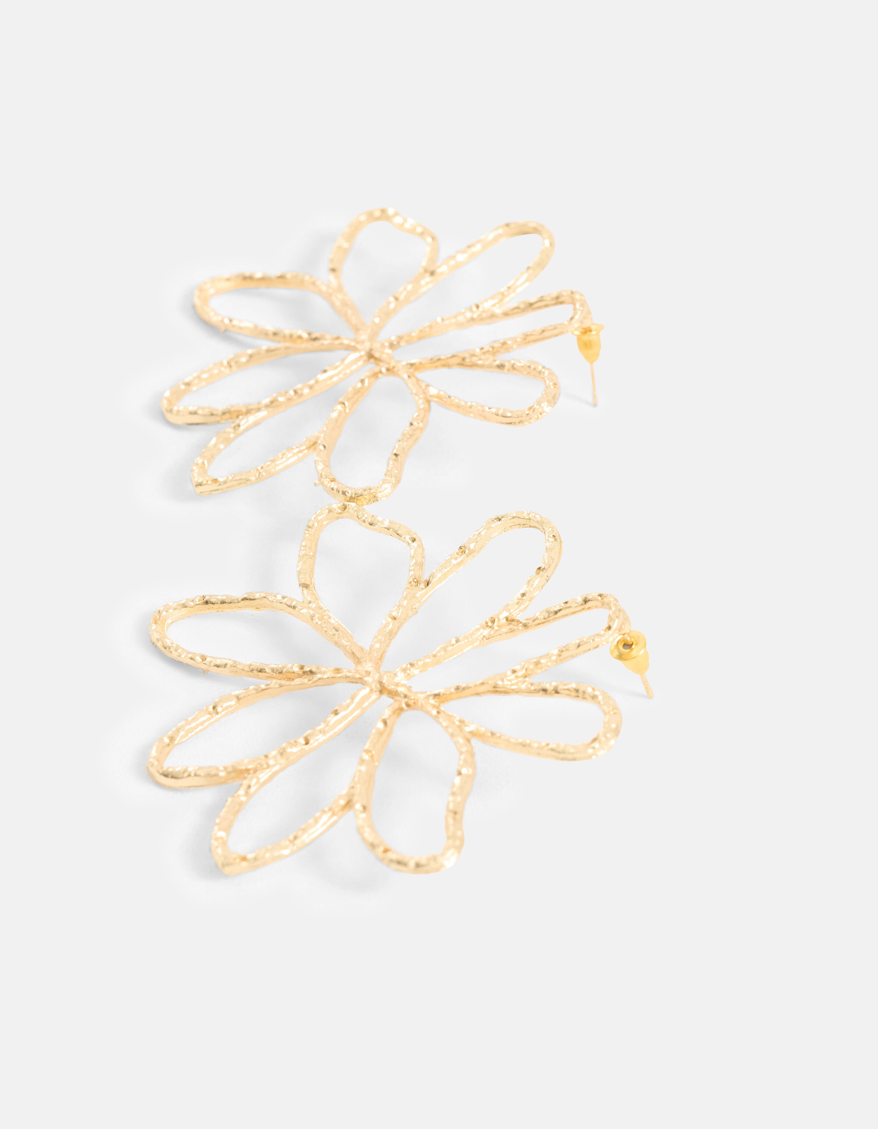Flower Oorbellen Goud SHOEBY ACCESSOIRES