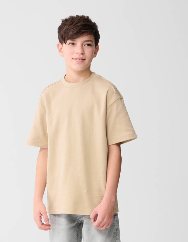 Label T-shirt Zand SHOEBY BOYS