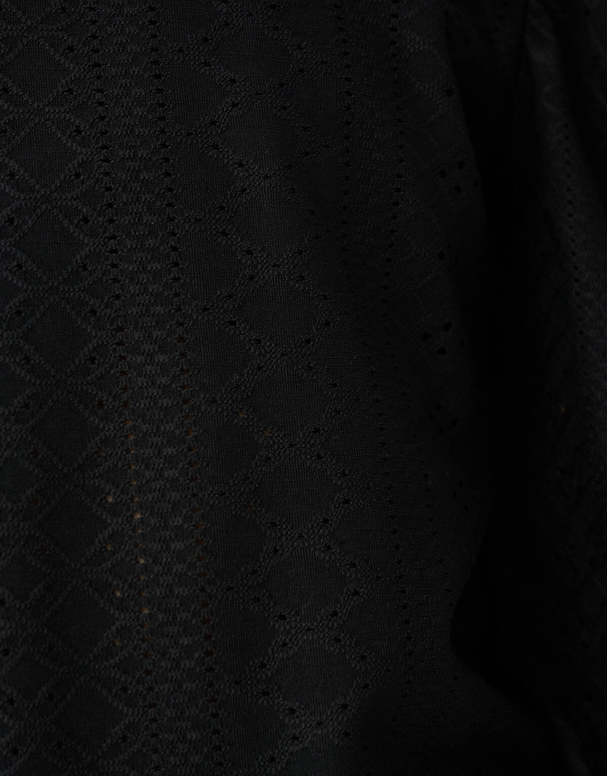 Embroidery Top Zwart SHOEBY GIRLS