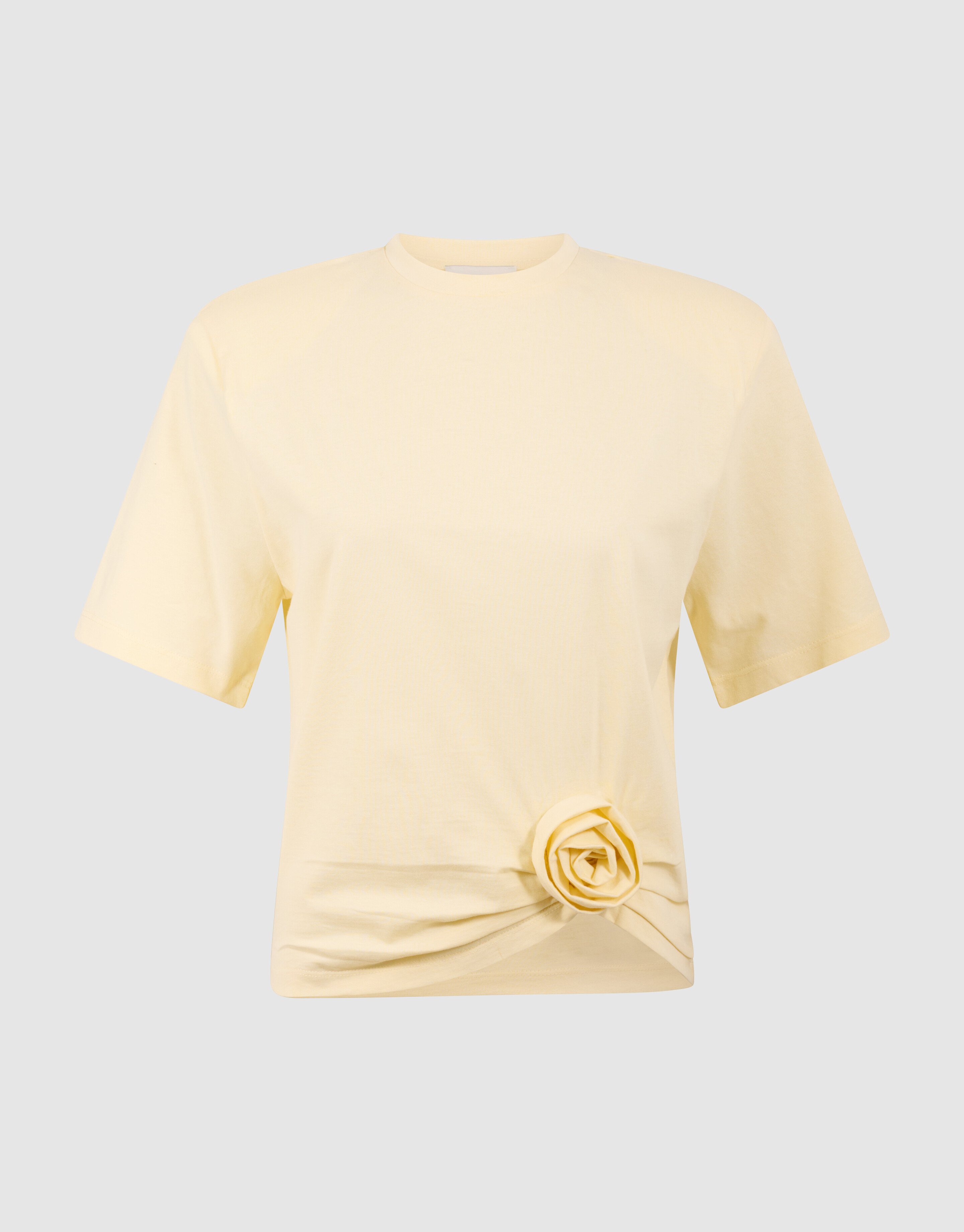 Flower T-shirt Geel SHOEBY WOMEN