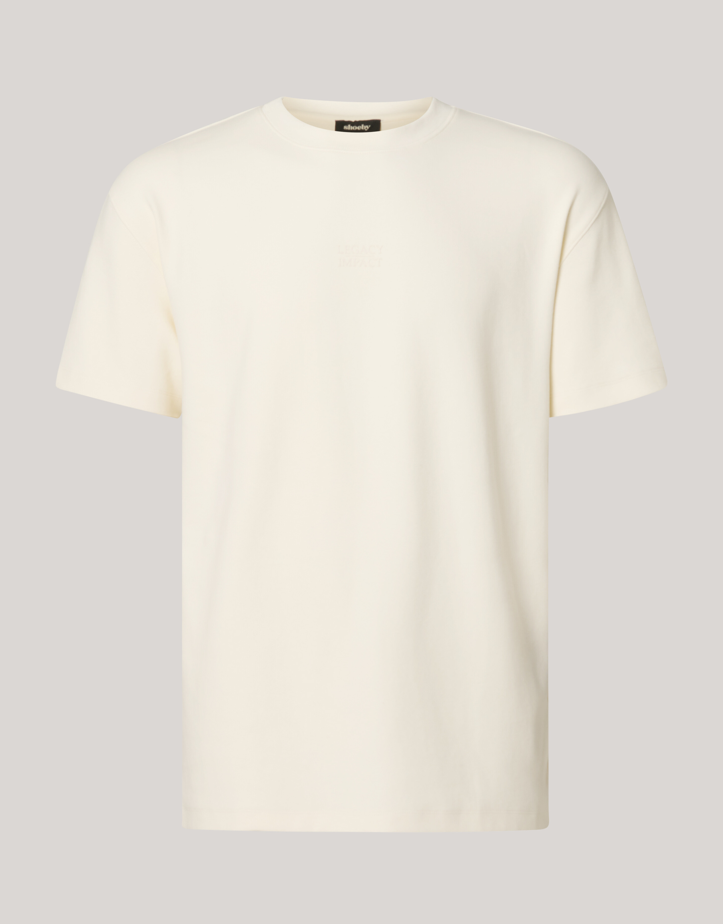 Artwork T-shirt Gebroken Wit SHOEBY MEN