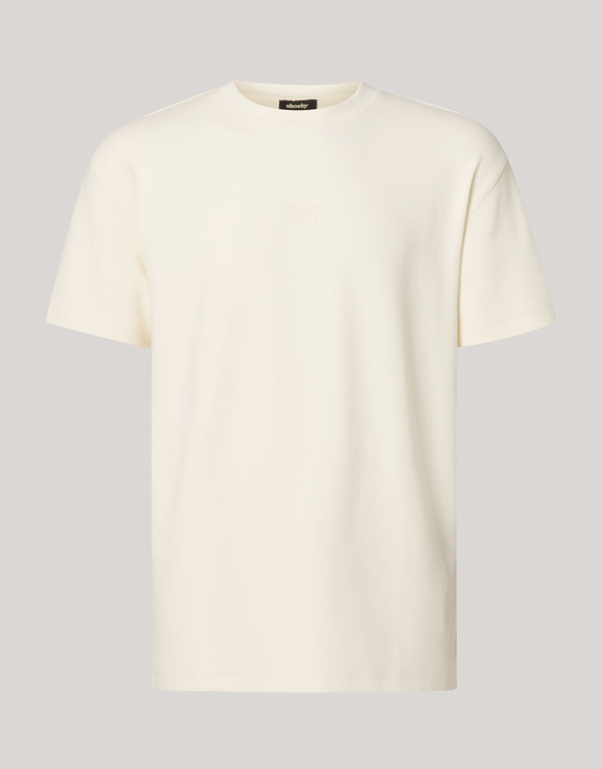Artwork T-shirt Gebroken Wit SHOEBY MEN