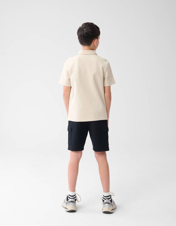 Cargo Jog Short Zwart SHOEBY BOYS