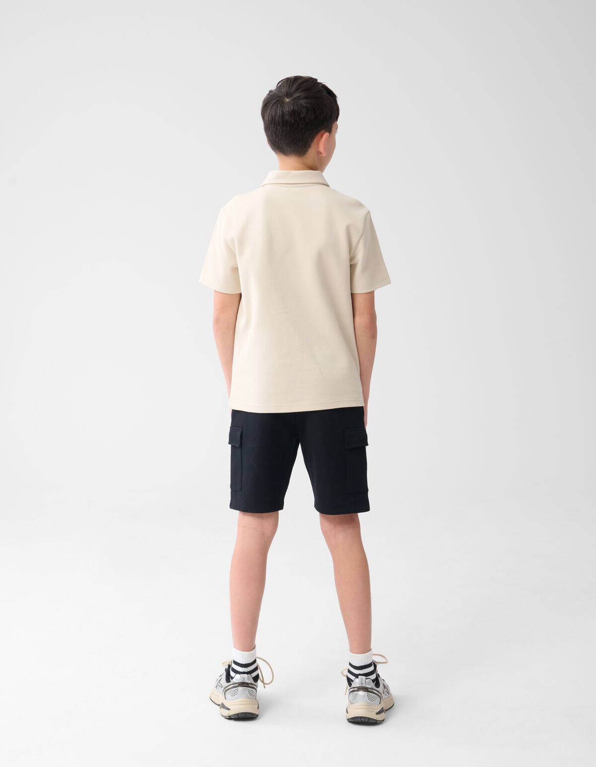 Cargo Jog Short Zwart SHOEBY BOYS