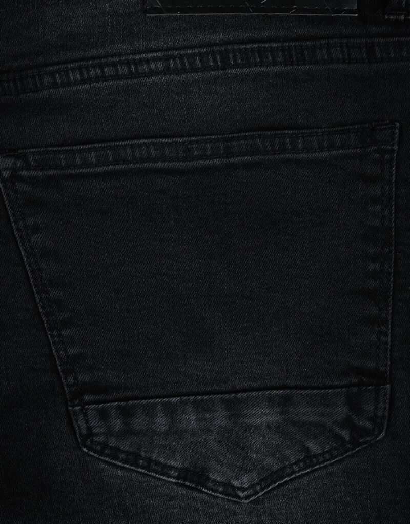 Lewis Straight Washed Black Jeans L34