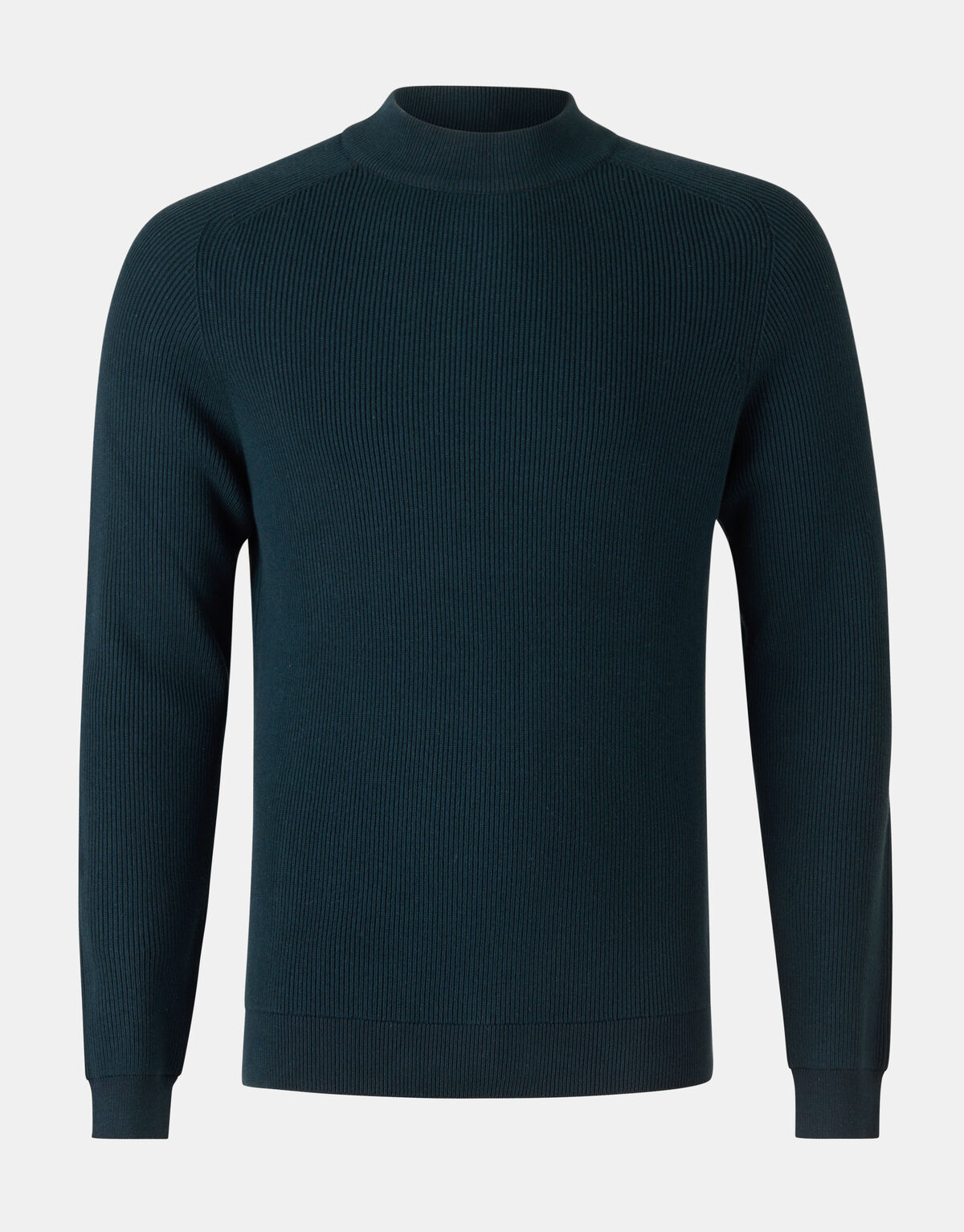 Rib Trui Donkergroen SHOEBY MEN