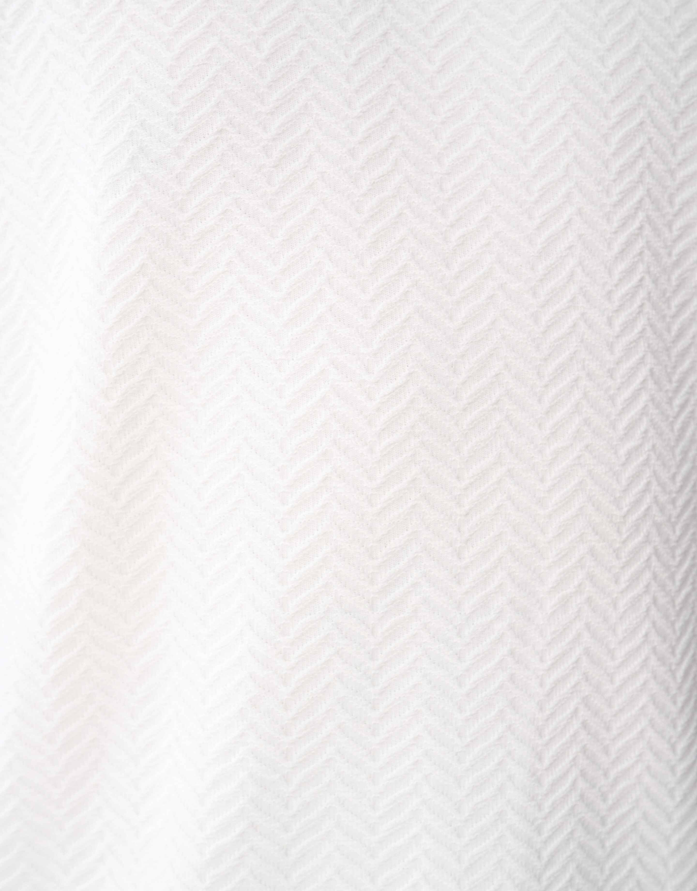Structuur Jacquard T-shirt Gebroken Wit SHOEBY MEN