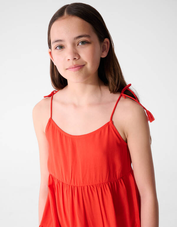 Layer Jurk Oranje SHOEBY GIRLS