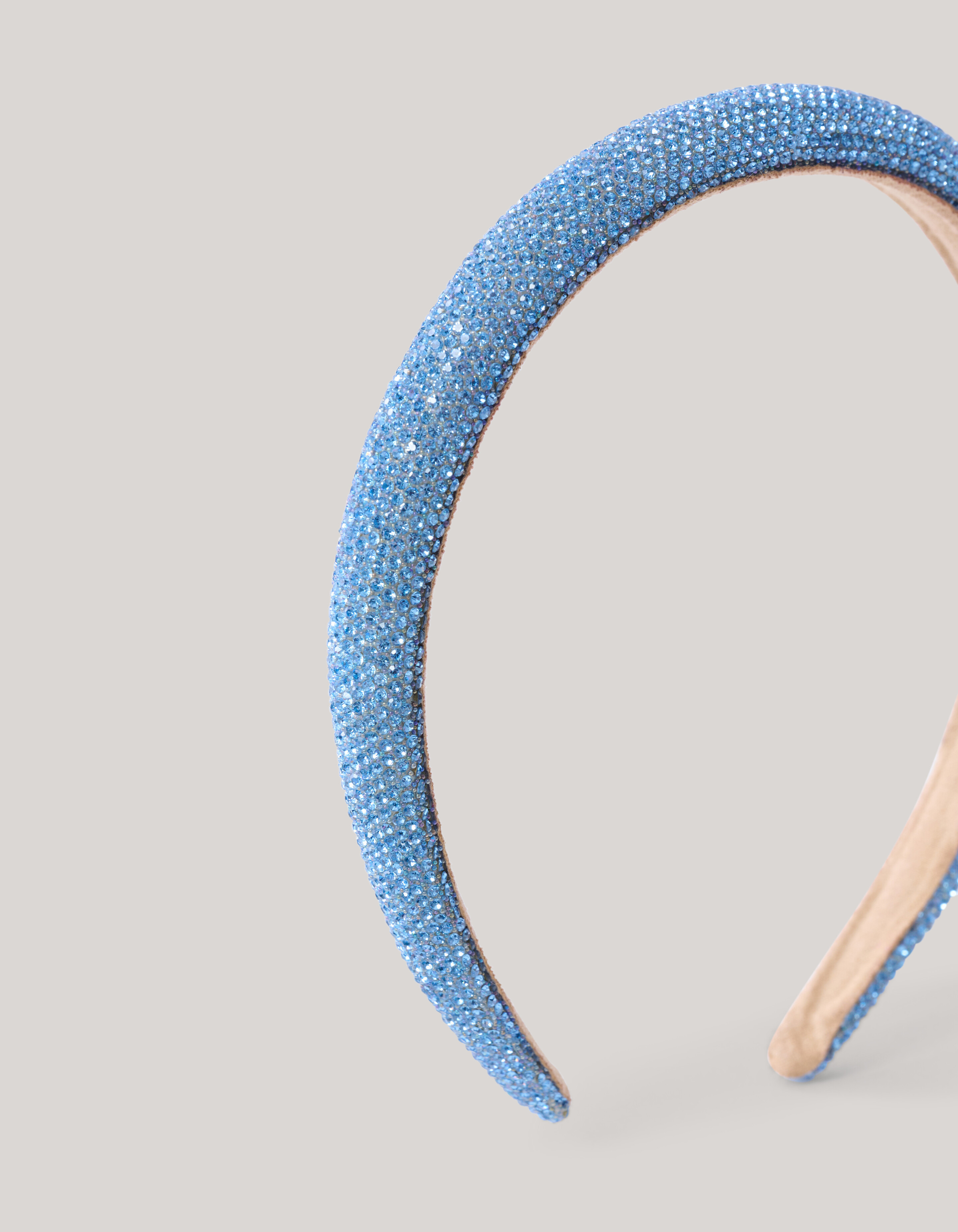 Strass Haarband Blauw SHOEBY ACCESSOIRES