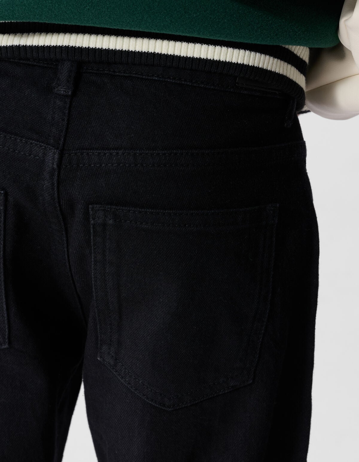 Baggy Fit Jeans Zwart SHOEBY BOYS