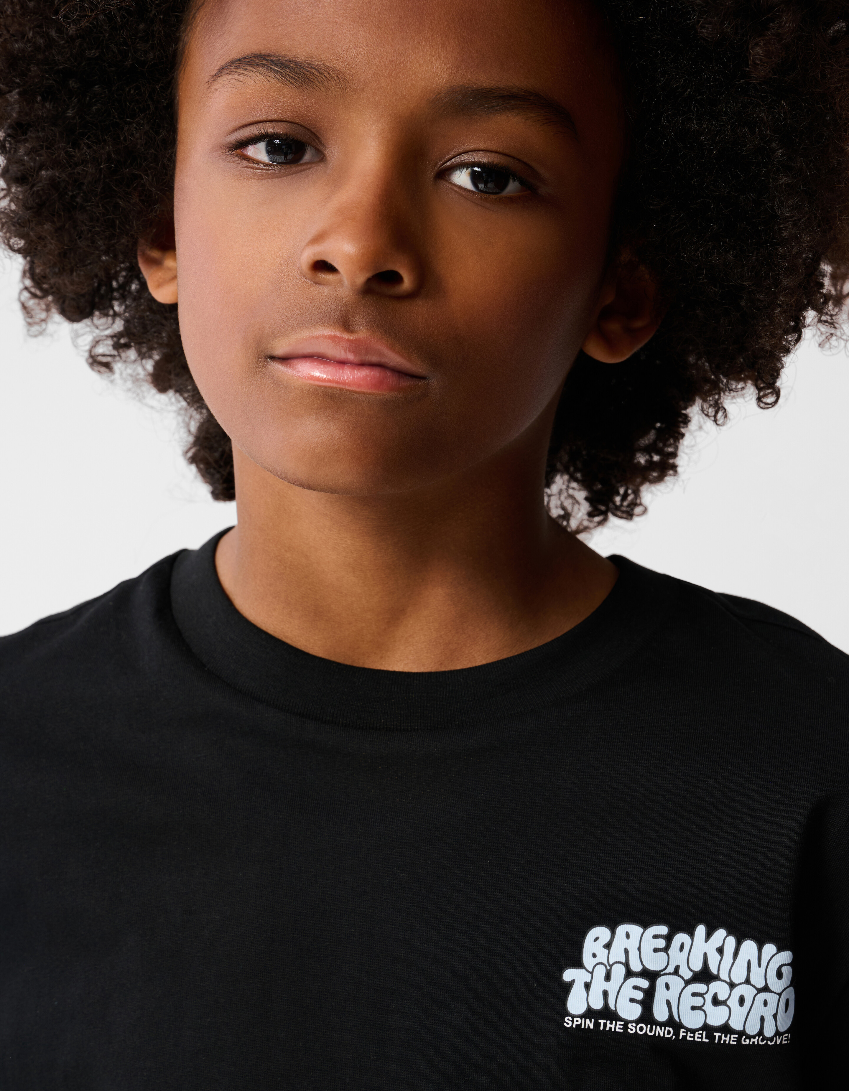 Breaking Artwork T-shirt Zwart SHOEBY BOYS