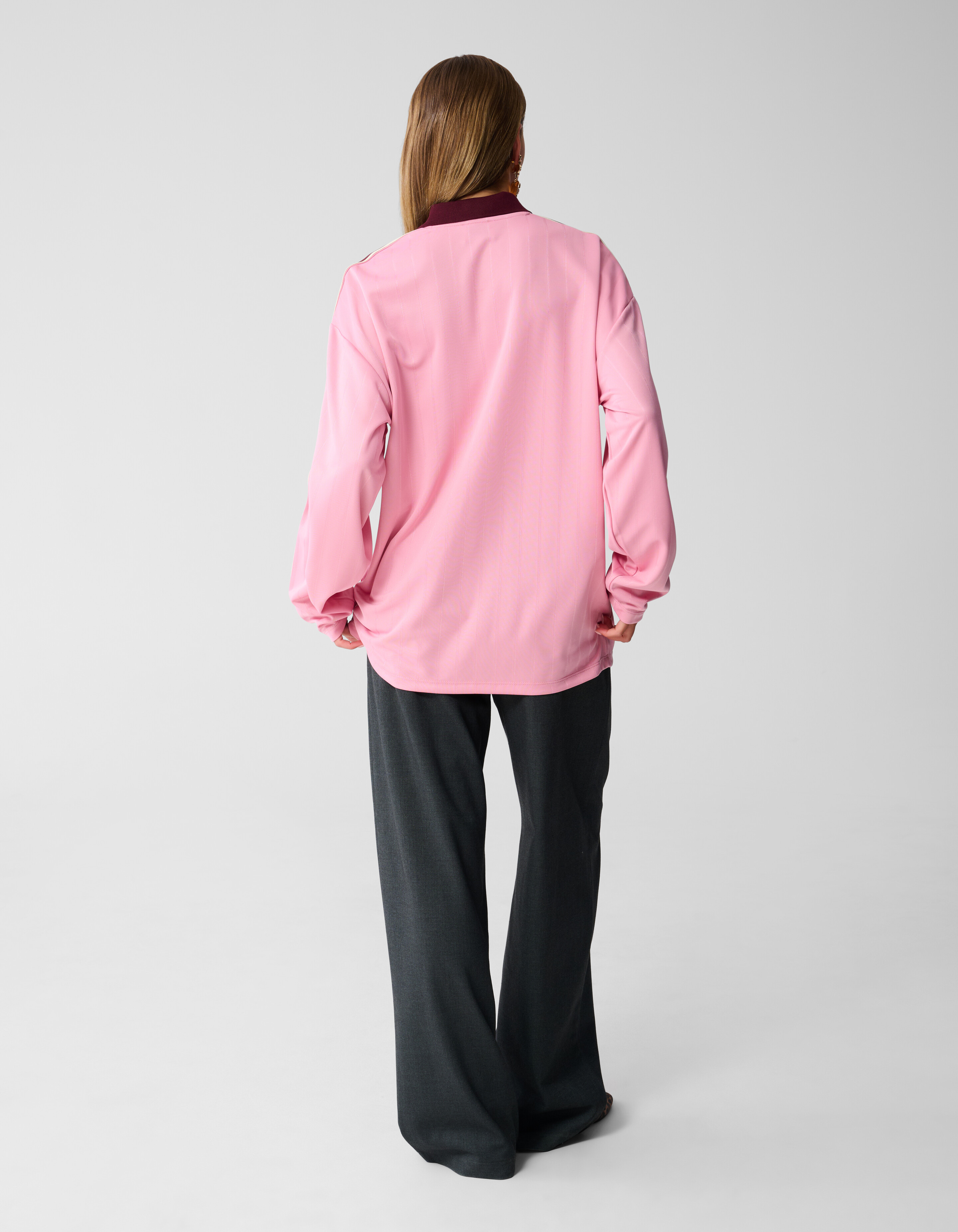Oversized Baseball T-shirt Roze SHOEBY WOMEN