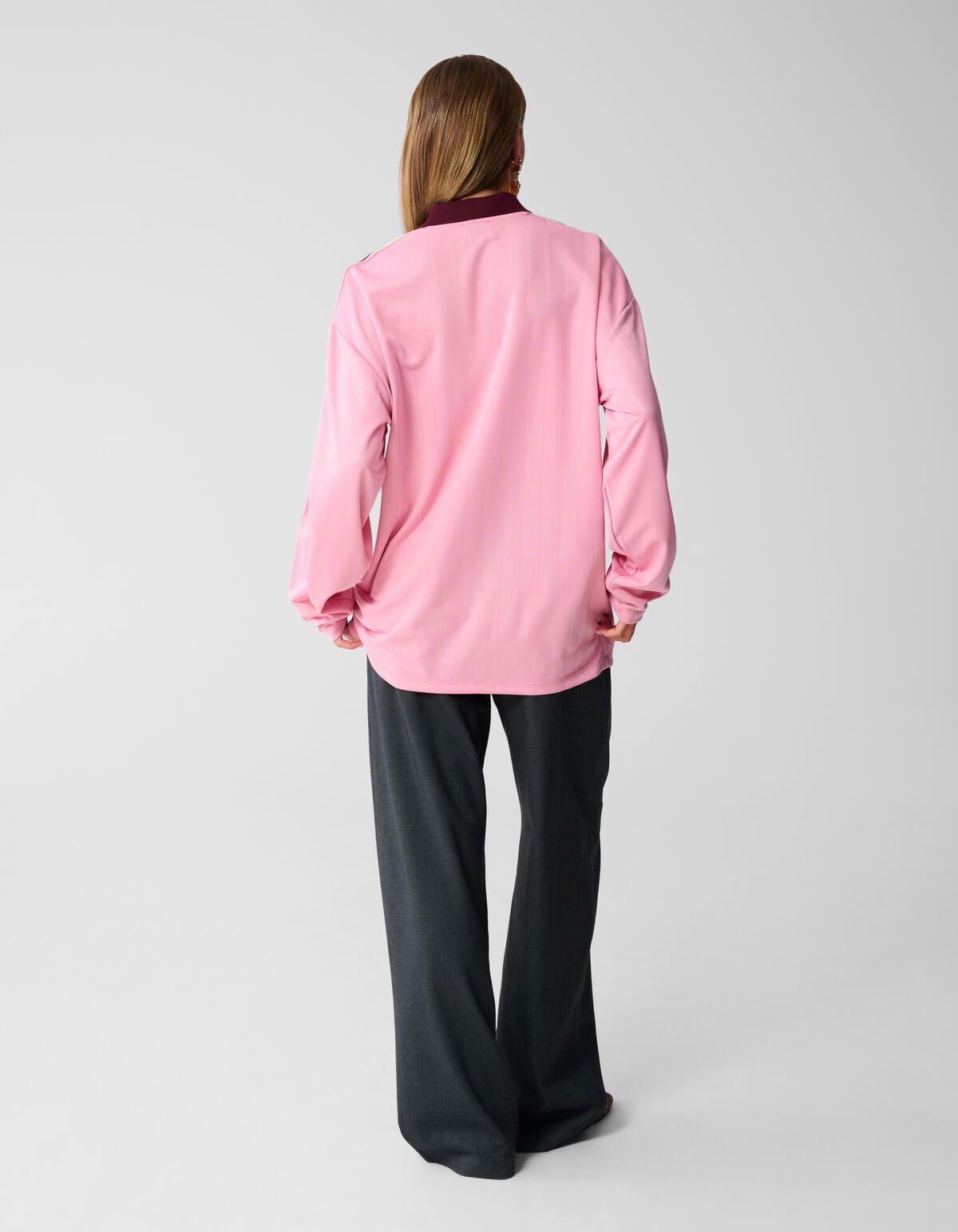 Oversized Baseball T-shirt Roze SHOEBY WOMEN