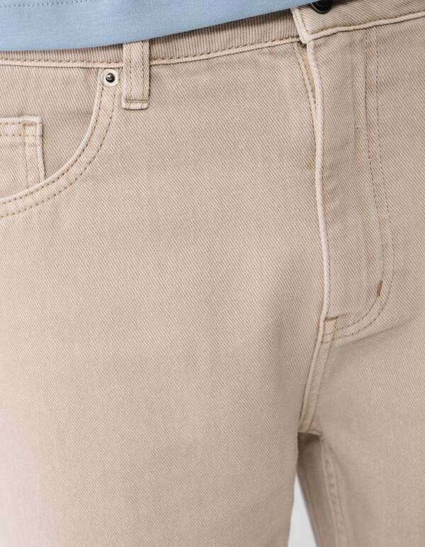 Relaxed Fit Jeans Lichtbruin SHOEBY MEN