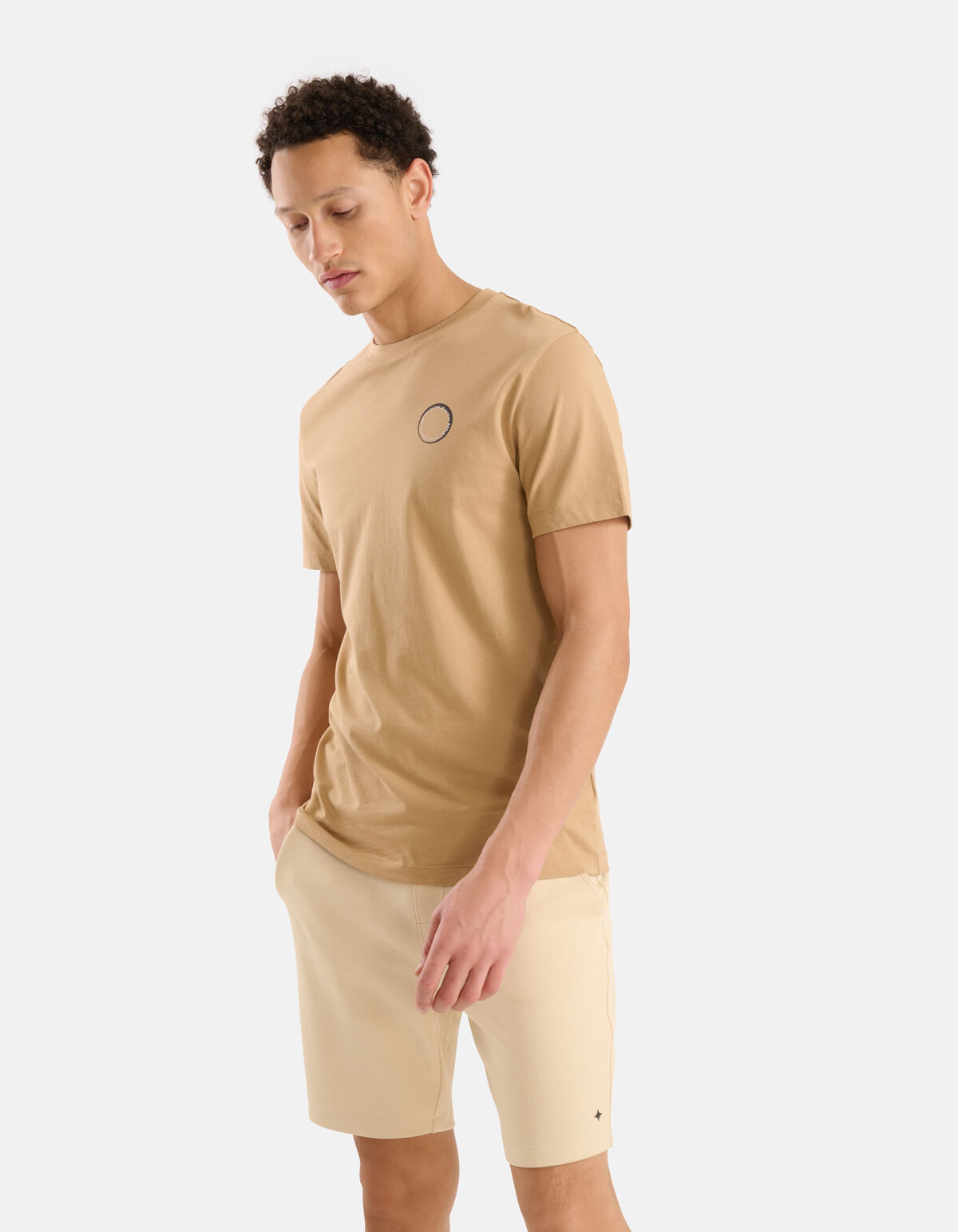 Artwork T-shirt Bruin SHOEBY MEN