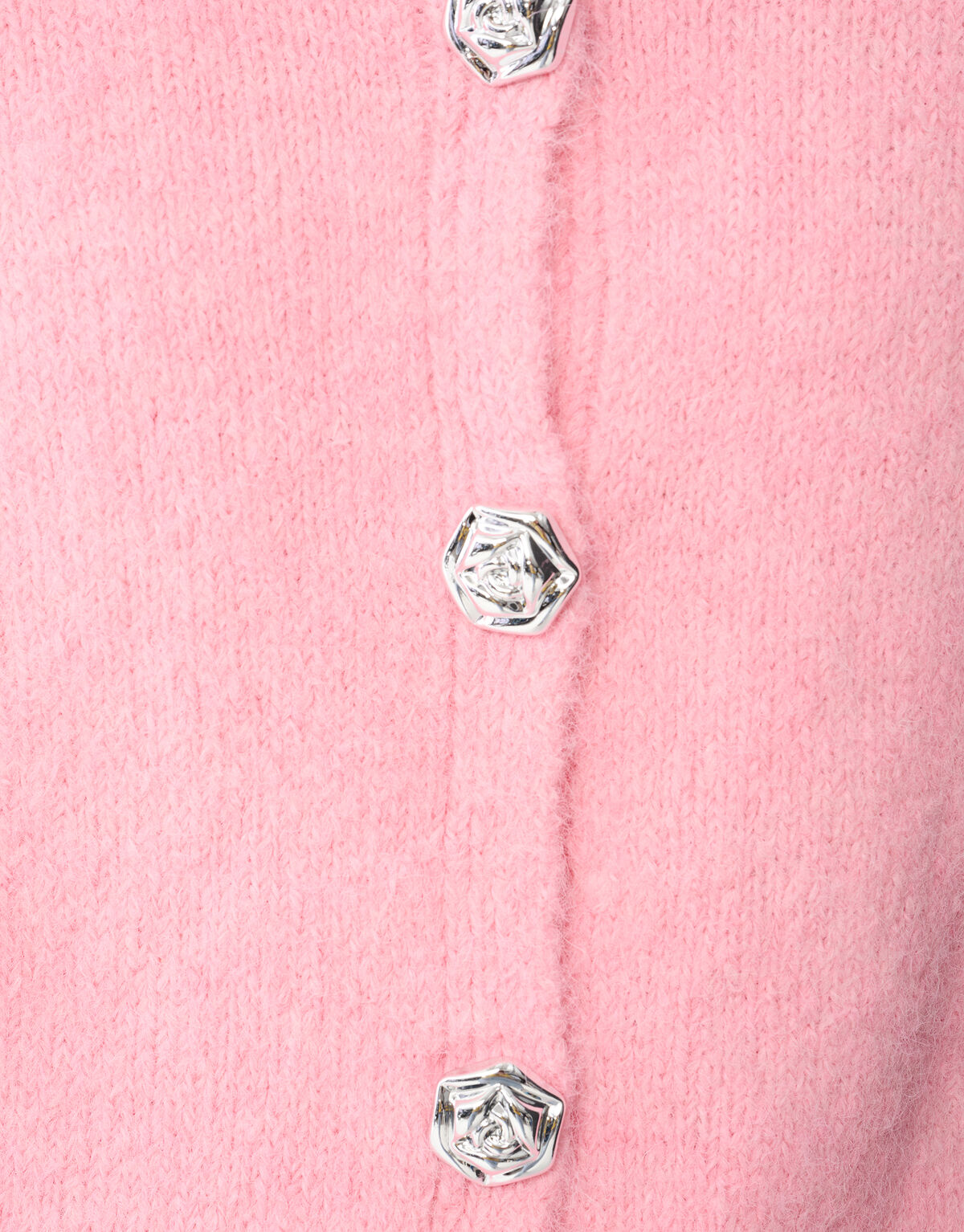 Fancy Button Vest Lichtroze SHOEBY WOMEN