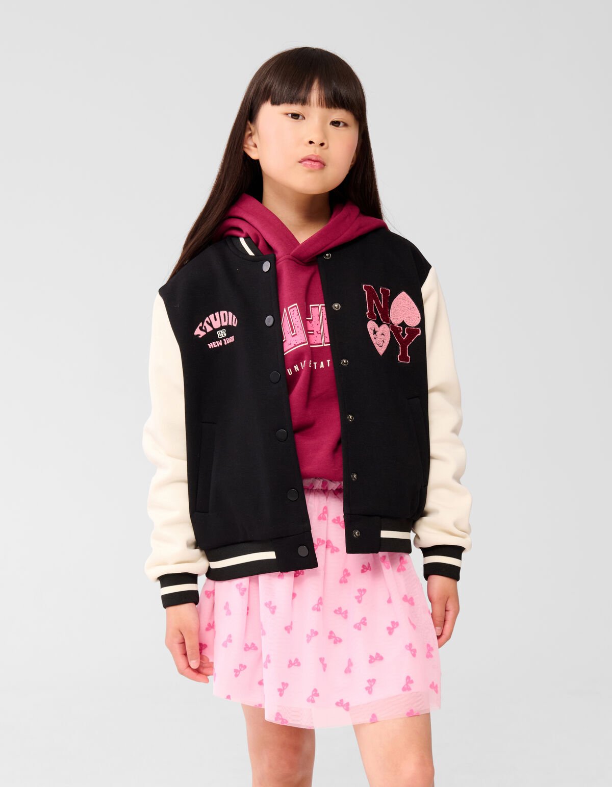 Mesh Strik Rok Roze SHOEBY GIRLS