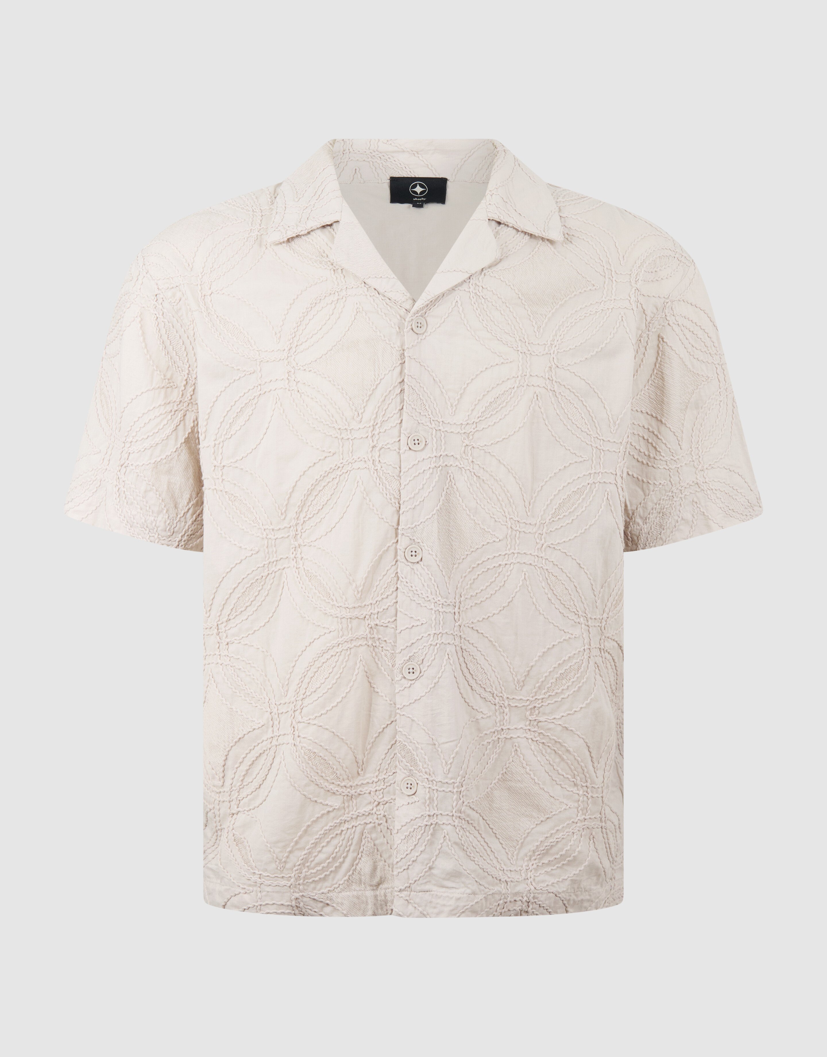 All Over Cord Overshirt Zand SHOEBY MEN