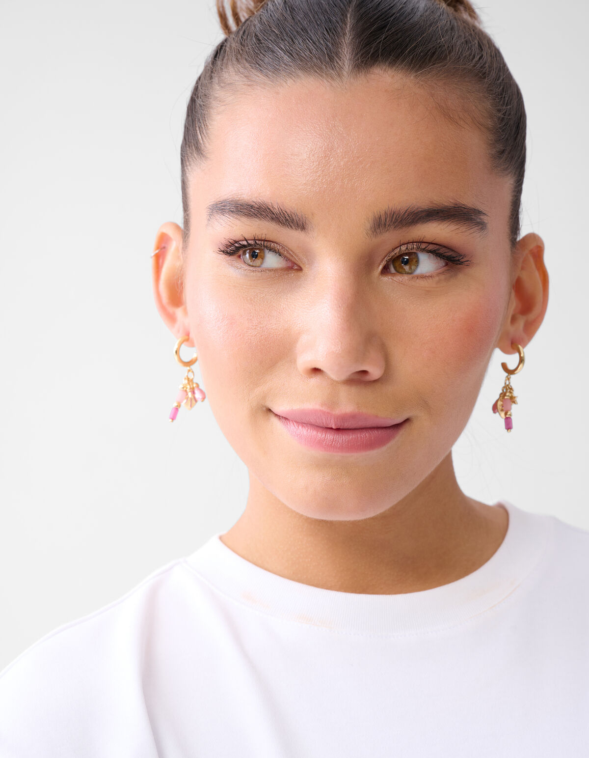 Charm Hoop Oorbellen Goud SHOEBY ACCESSOIRES