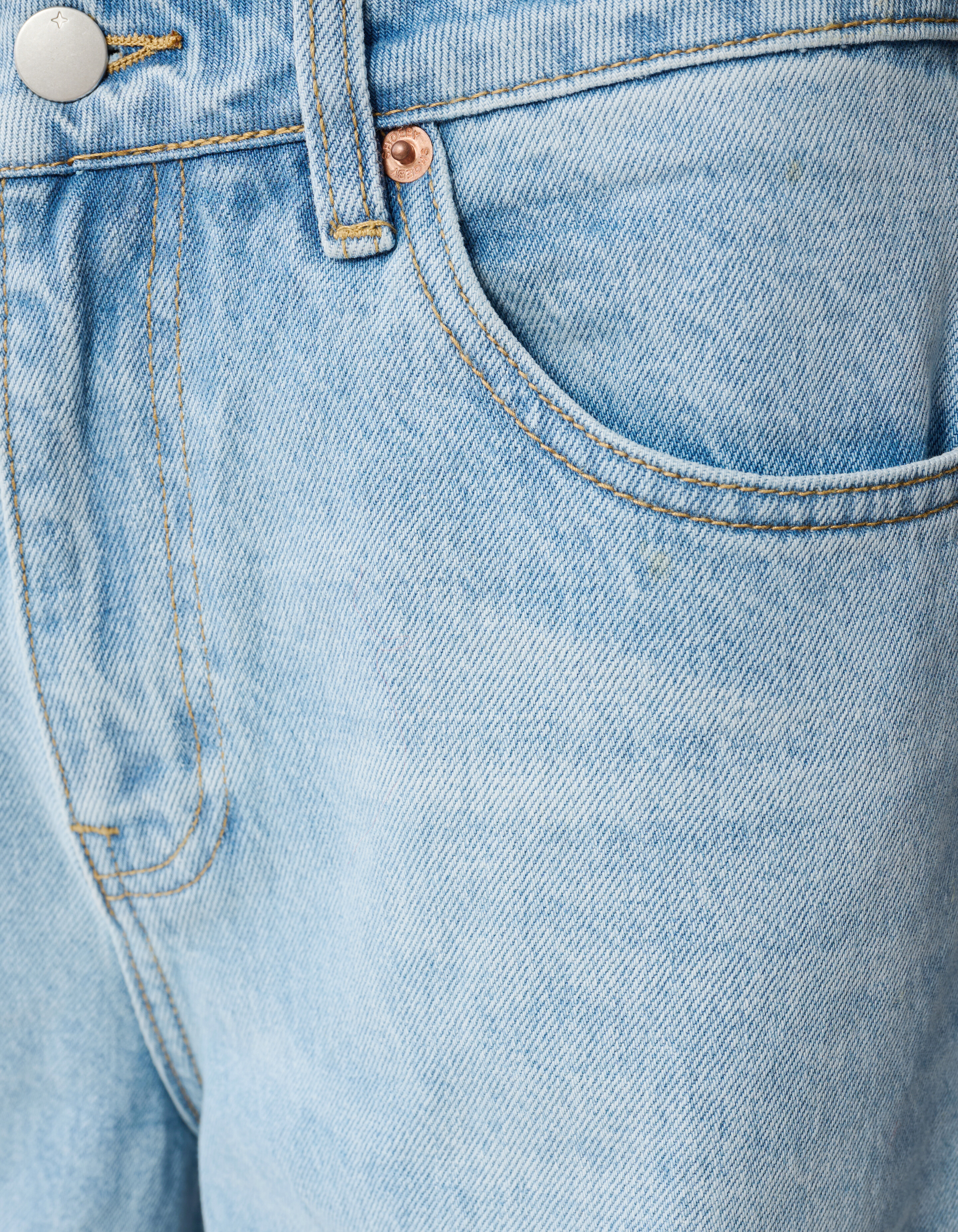 Baggy Fit Jeans Lichtblauw SHOEBY WOMEN