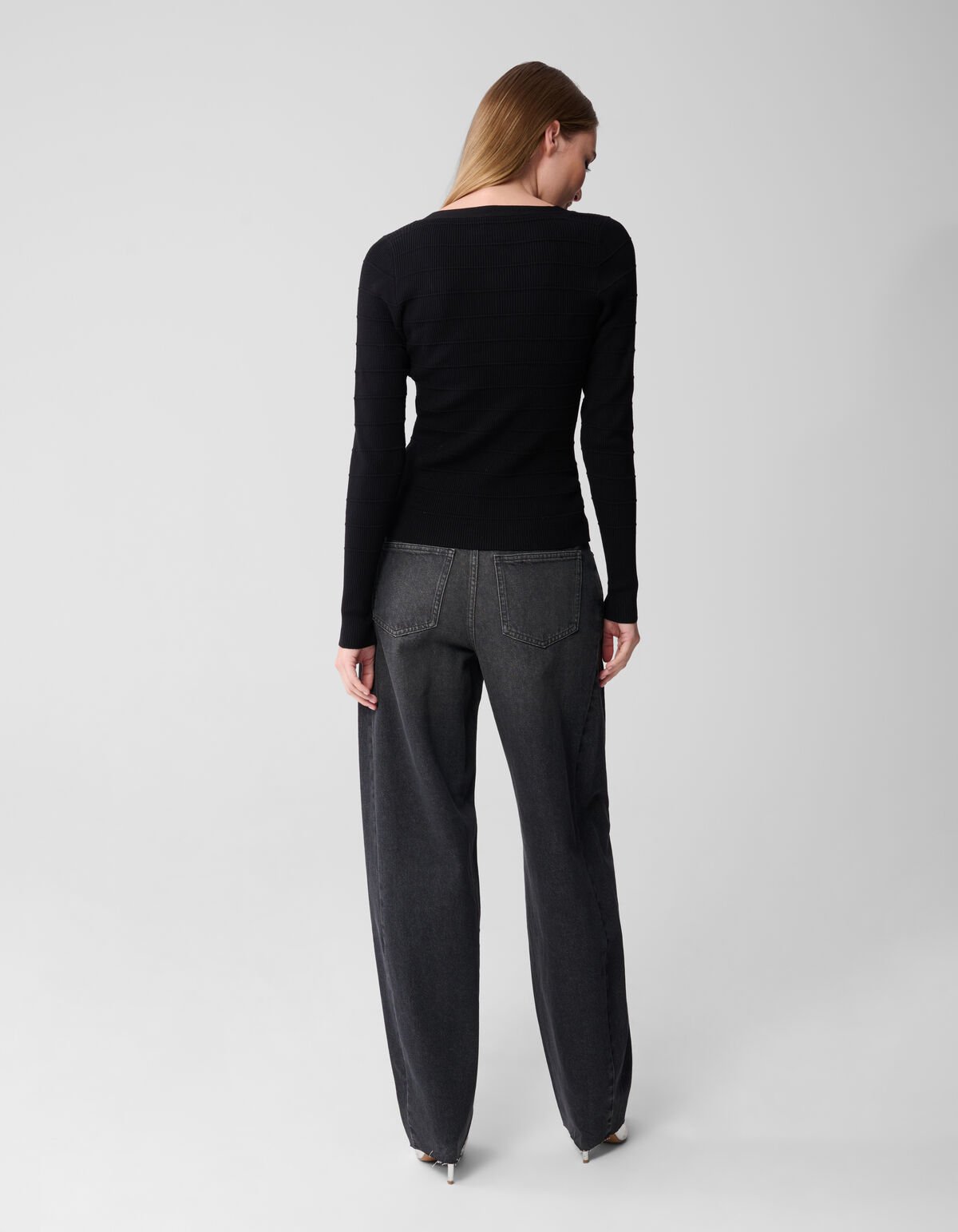 Button Vest Zwart SHOEBY WOMEN
