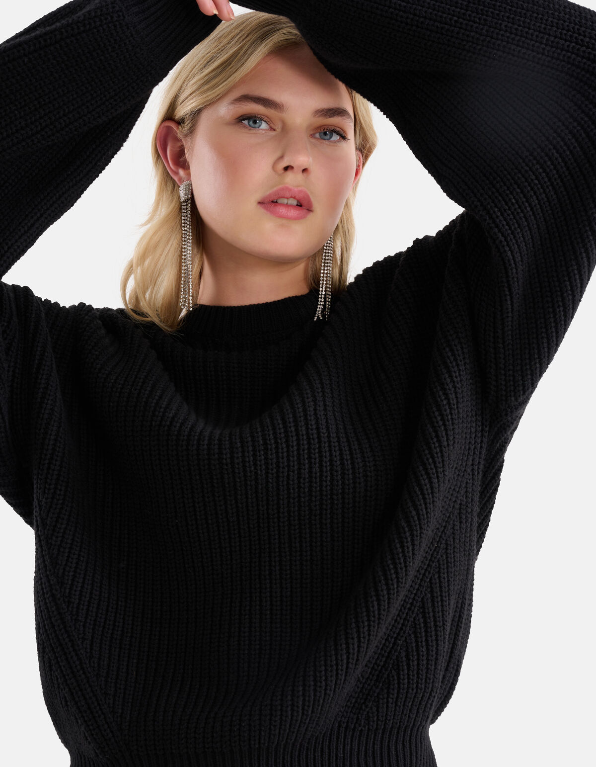 Gebreide Trui Zwart SHOEBY WOMEN