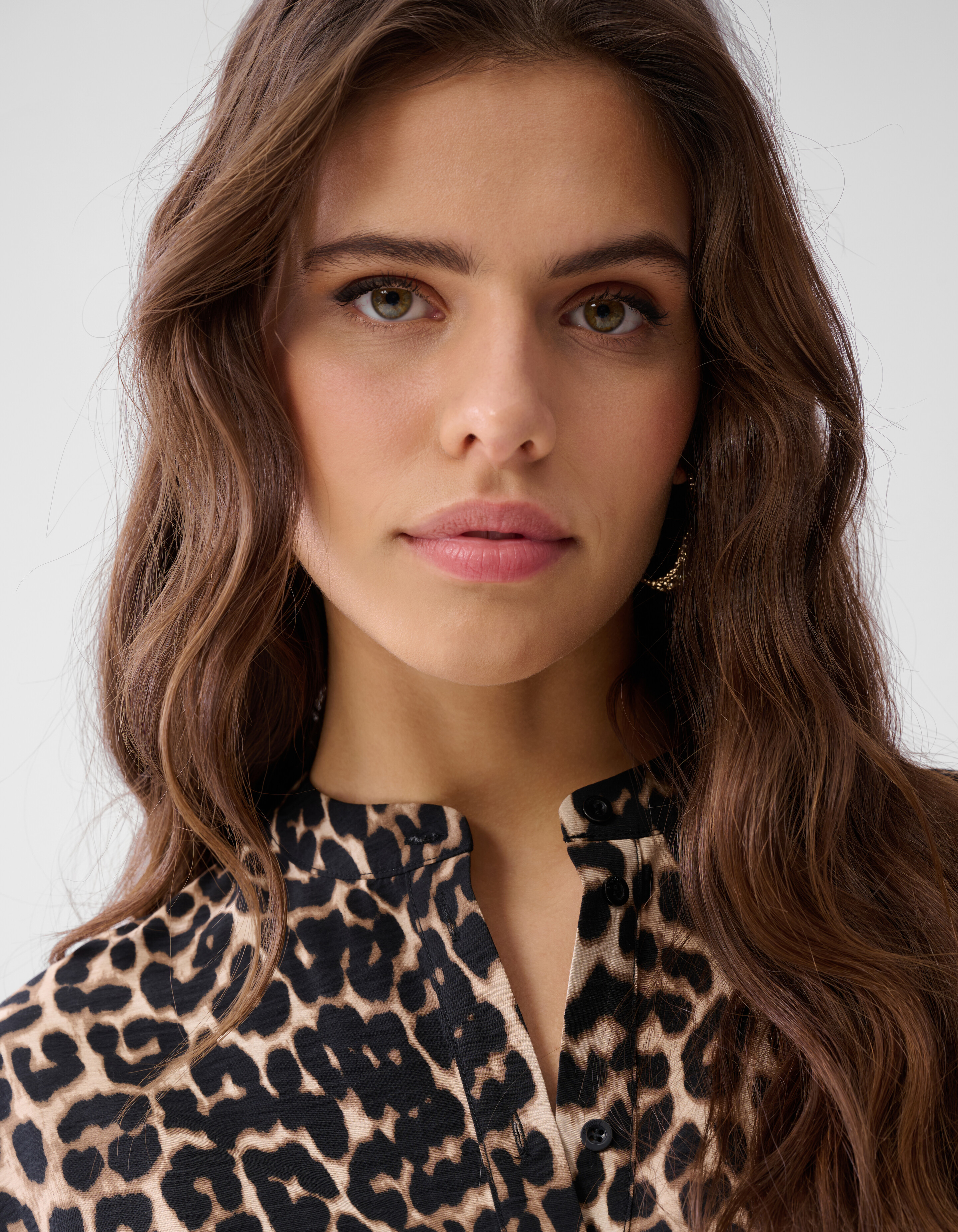 Leopard Mini Jurk Bruin SHOEBY WOMEN
