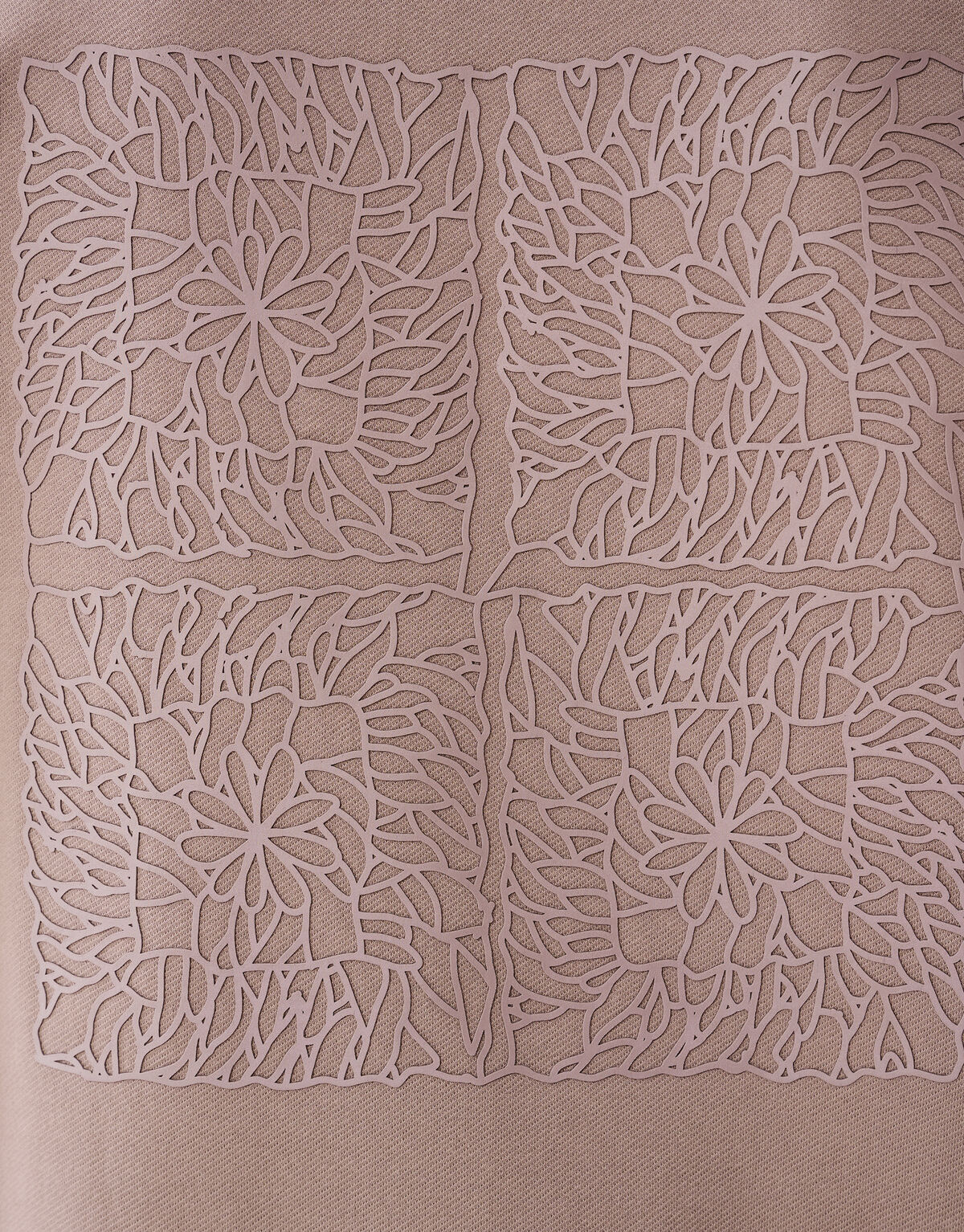 Crochet T-shirt Lichtbruin SHOEBY MEN