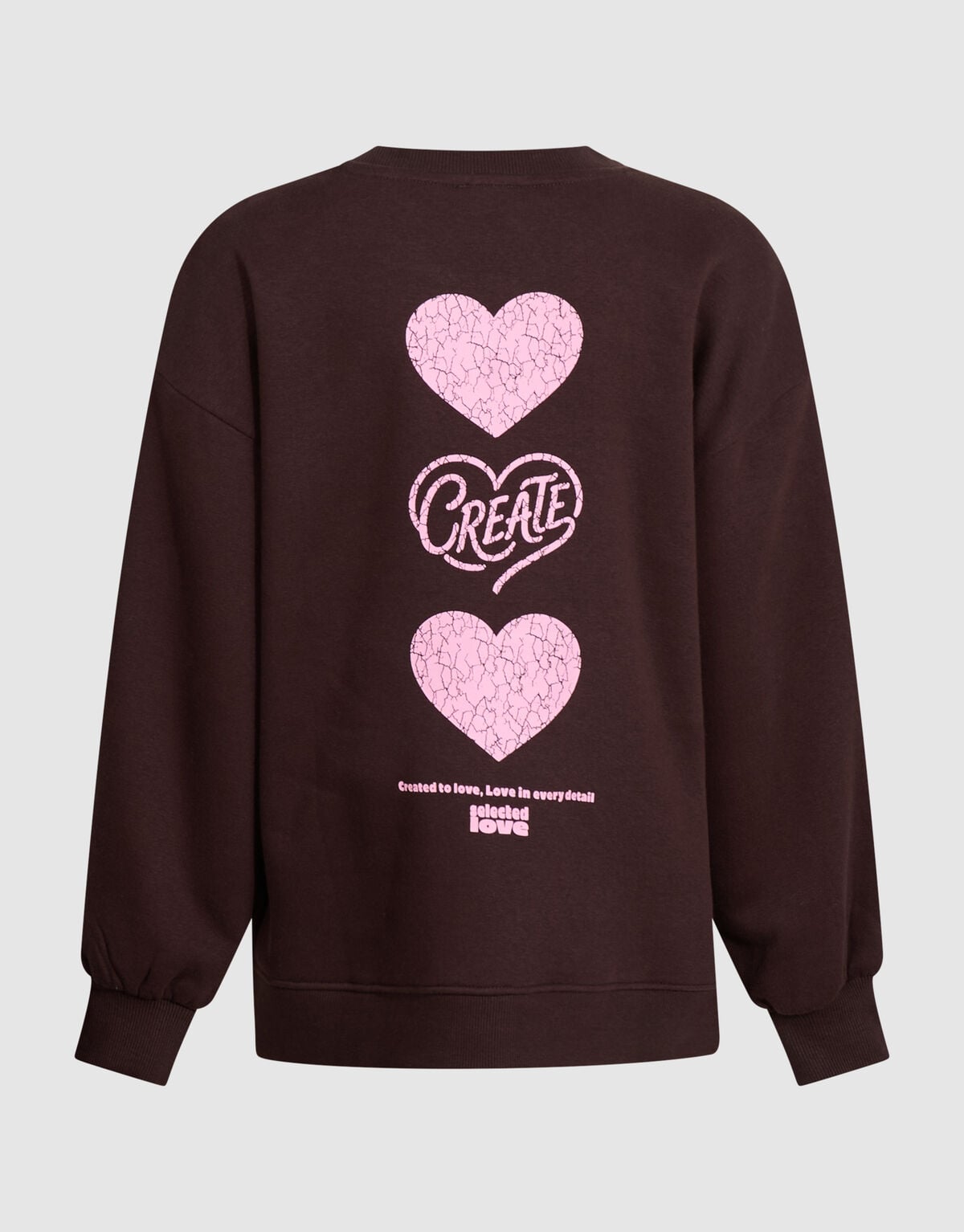 Baseball Artwork Sweater Donkerbruin SHOEBY GIRLS