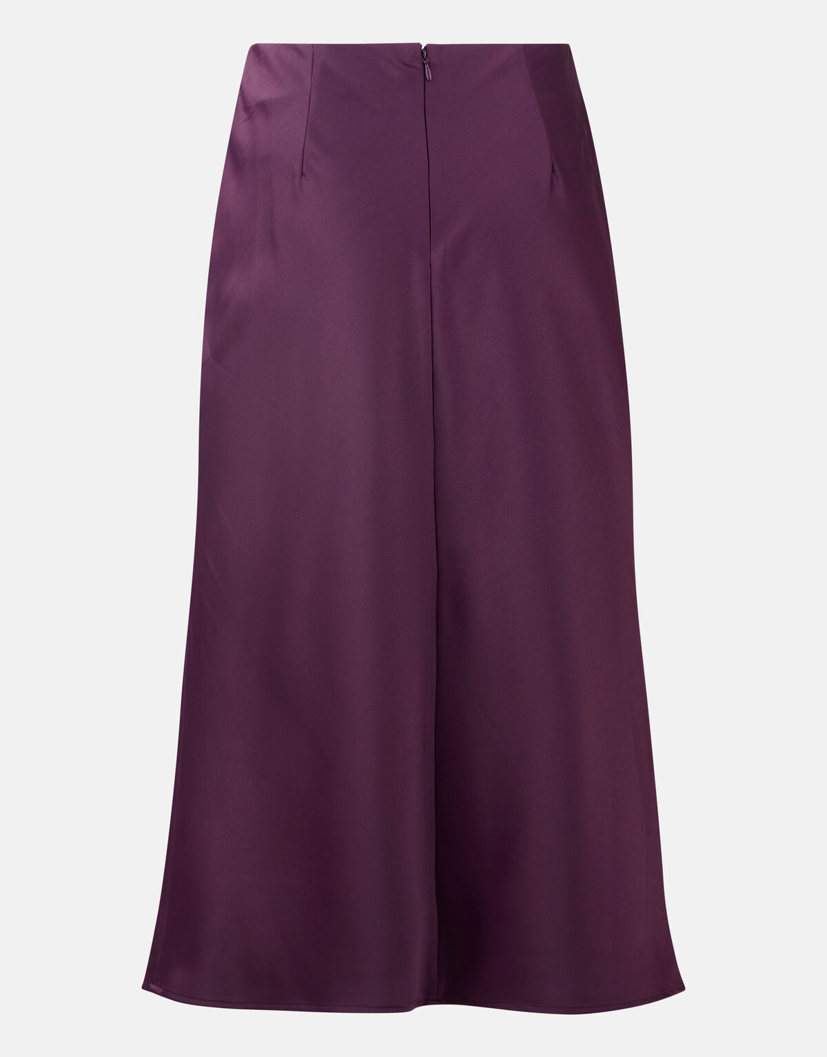 Satijnen Rok Donkerpaars SHOEBY WOMEN