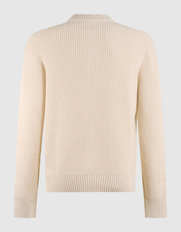 Gebreid Bomber Jack Zand SHOEBY MEN