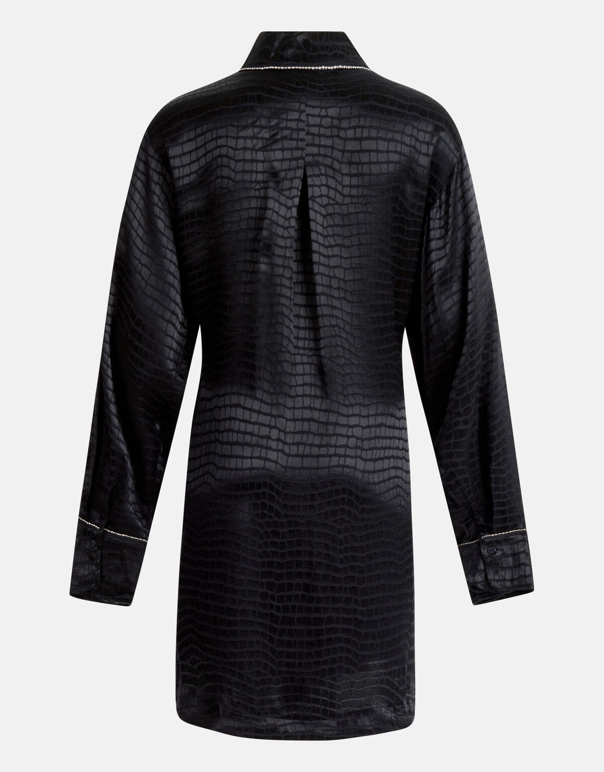 Jacquard Print Jurk Zwart SHOEBY WOMEN