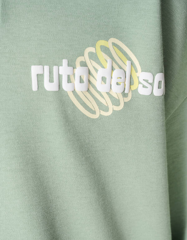 Del Sol Artwork T-shirt Lichtgroen SHOEBY BOYS