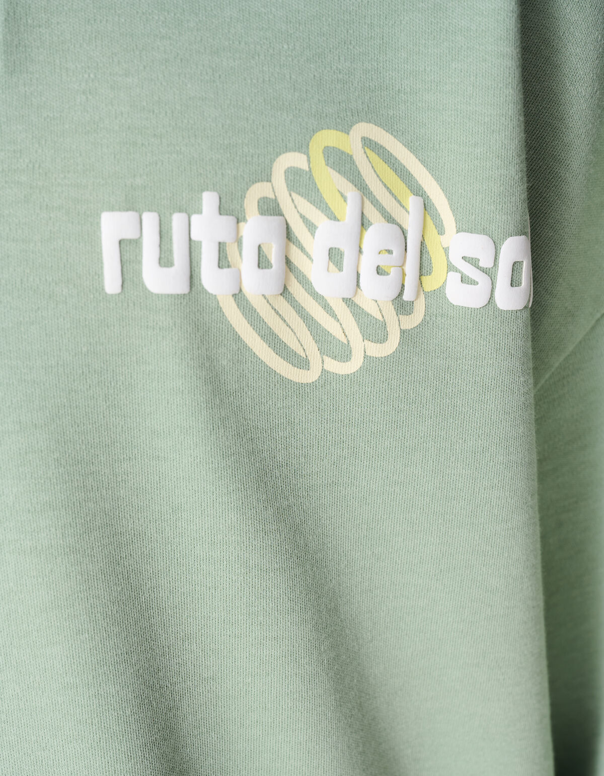 Del Sol Artwork T-shirt Lichtgroen SHOEBY BOYS