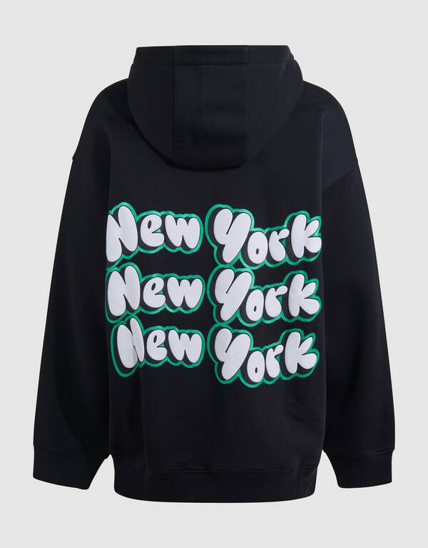 New York Artwork Hoodie Zwart SHOEBY BOYS