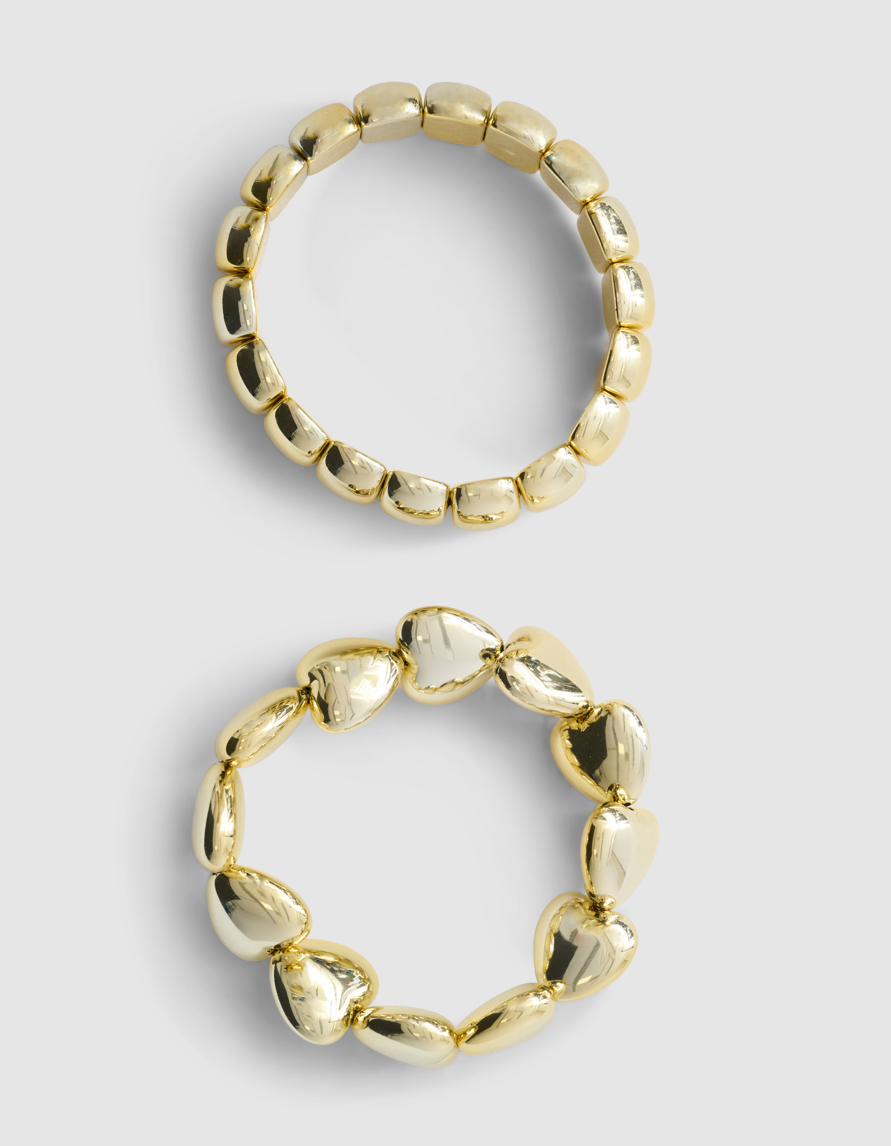Heart Armbanden Set Goud SHOEBY ACCESSOIRES